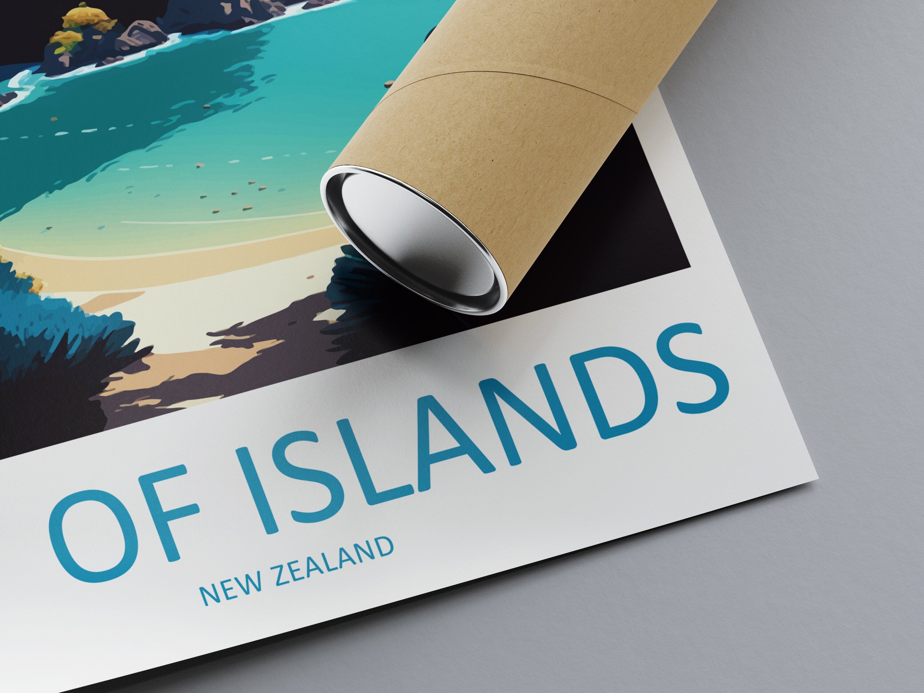 Bay Of Islands Travel Print