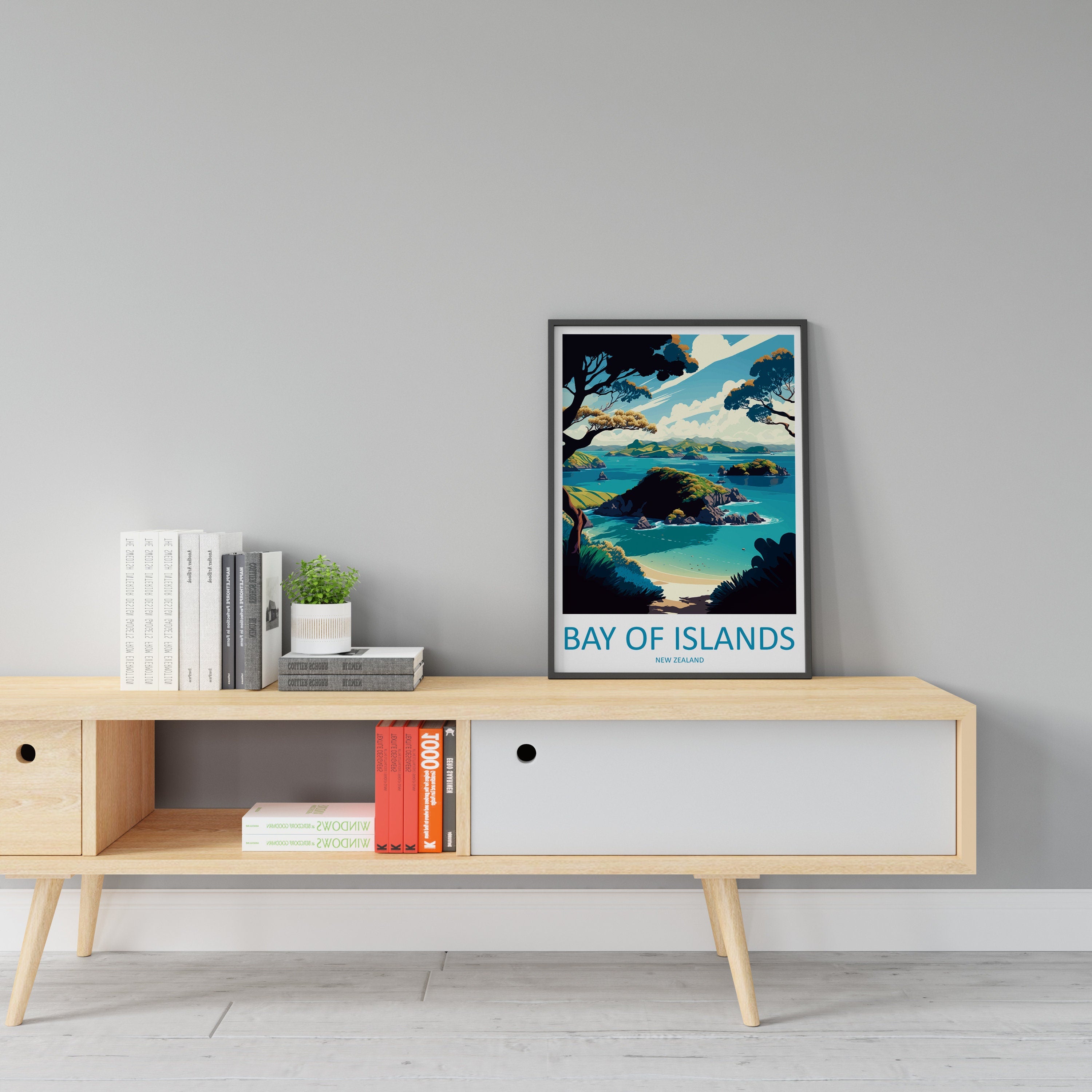 Bay Of Islands Travel Print