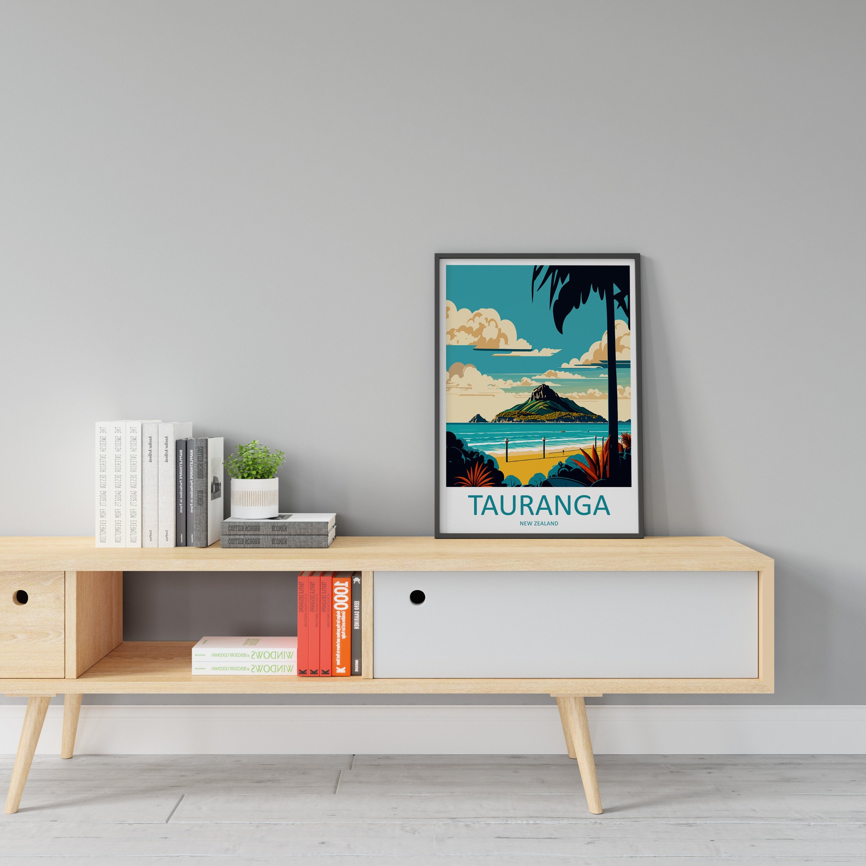 Tauranga Travel Print