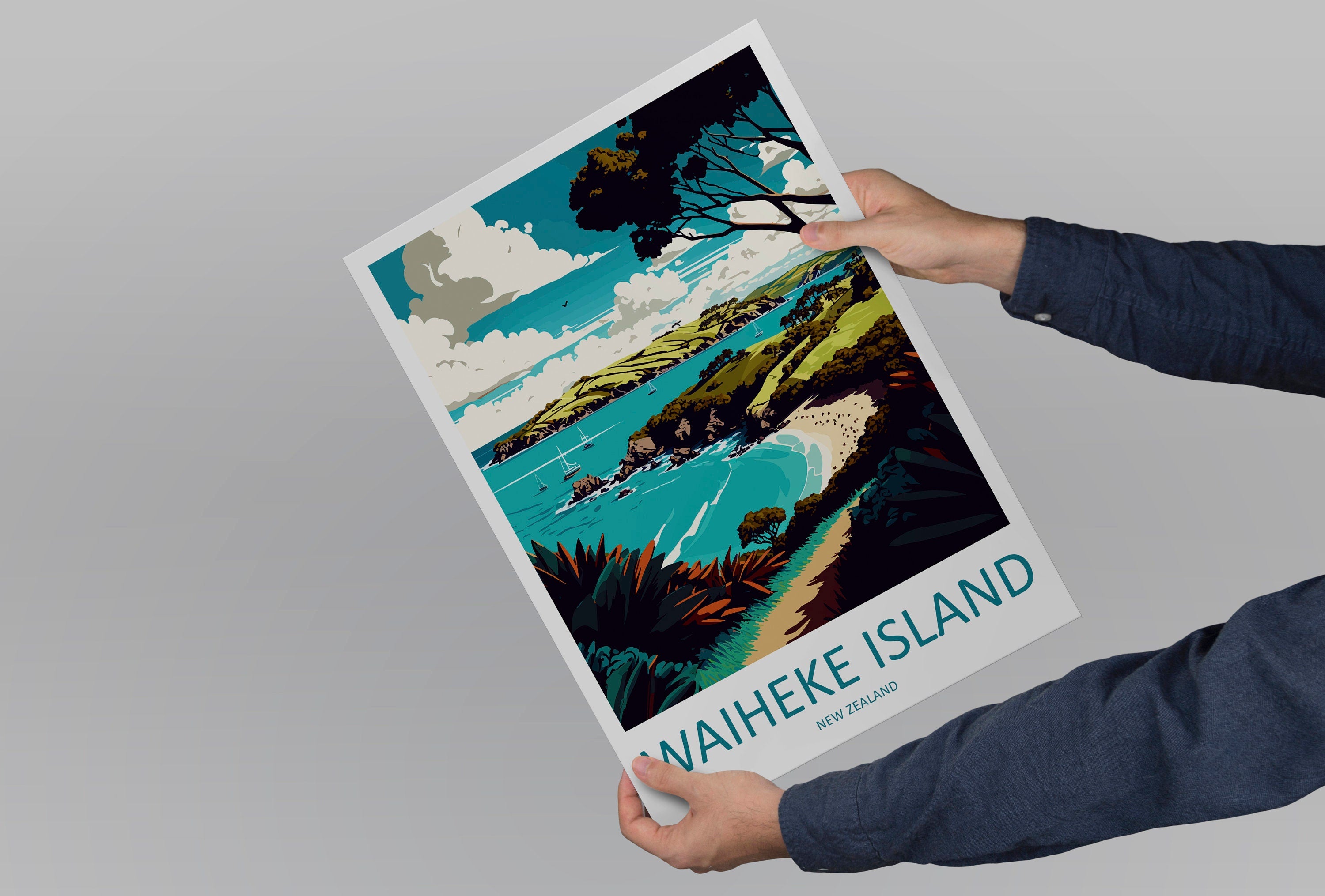 Waiheke Island Travel Print