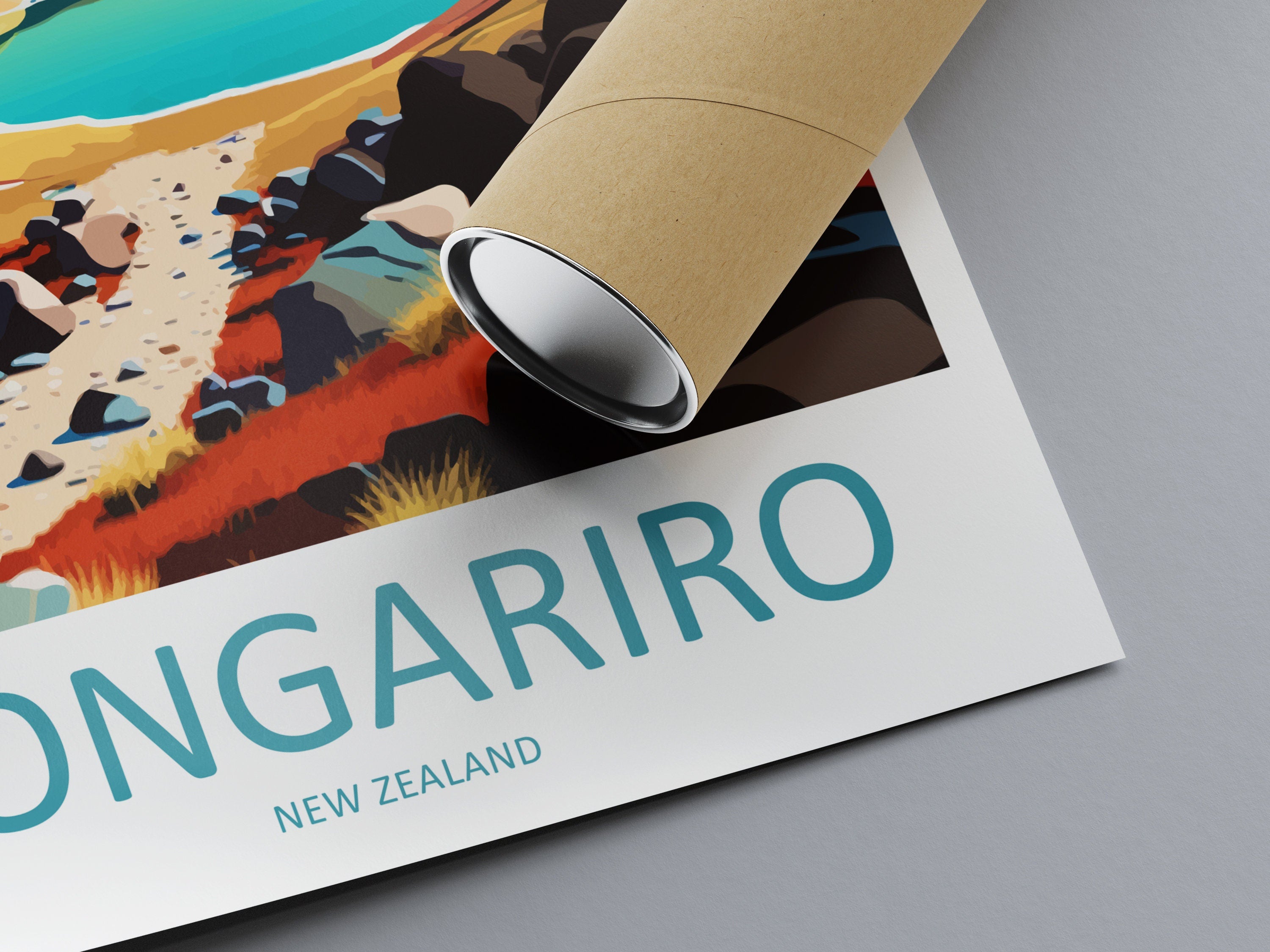 Tongariro Travel Print