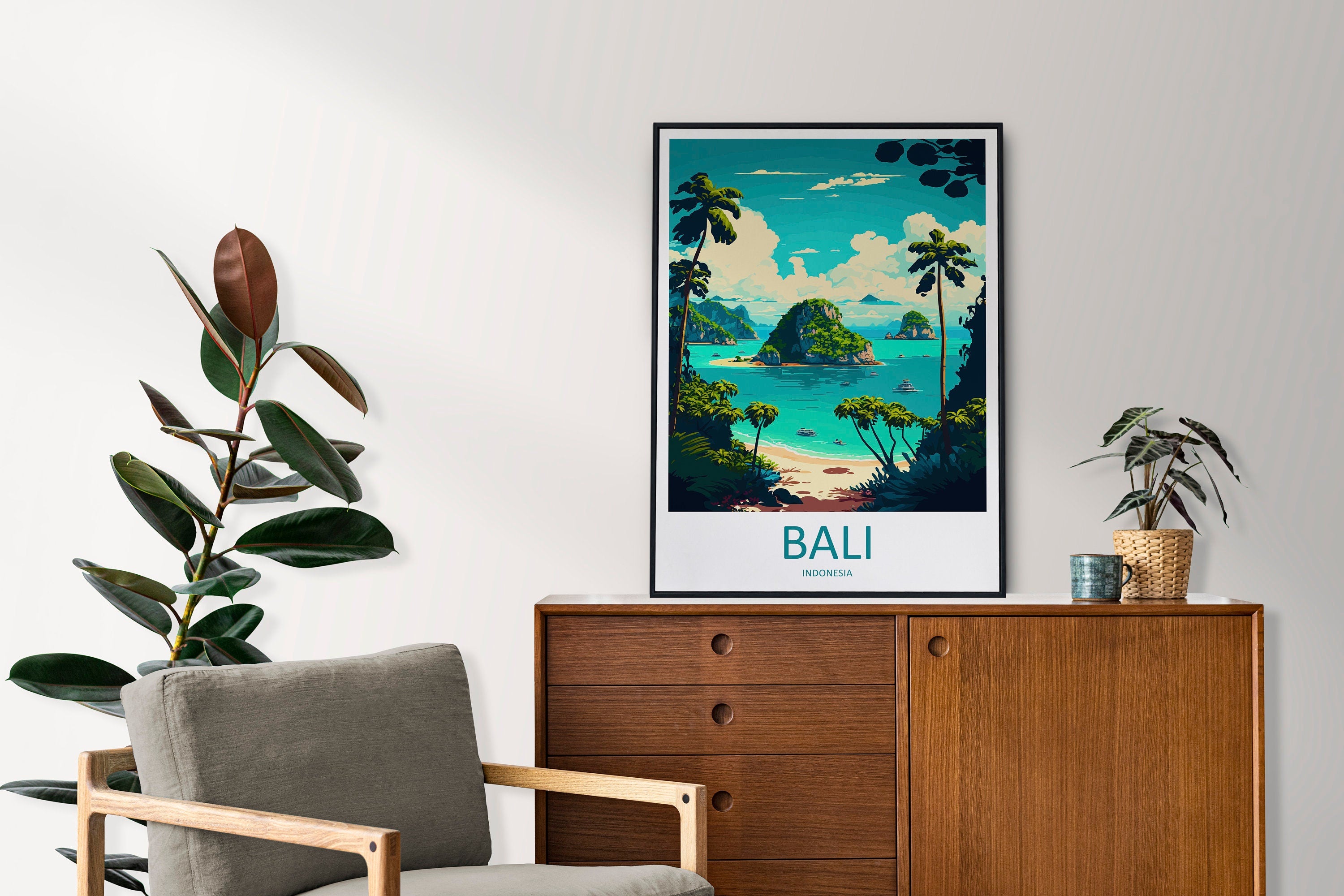 Bali Travel Print