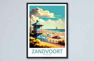 Zandvoort Travel Print