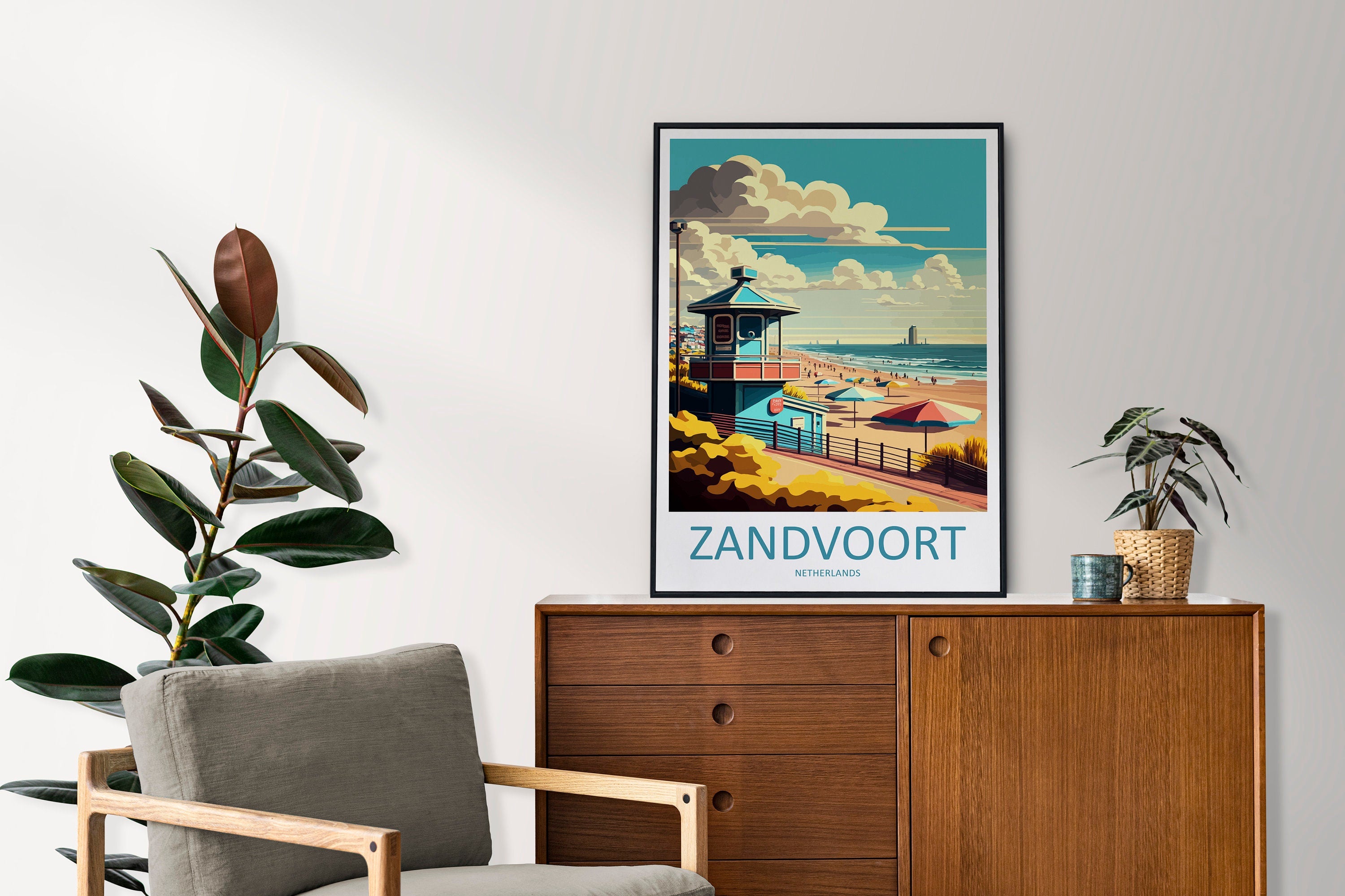 Zandvoort Travel Print