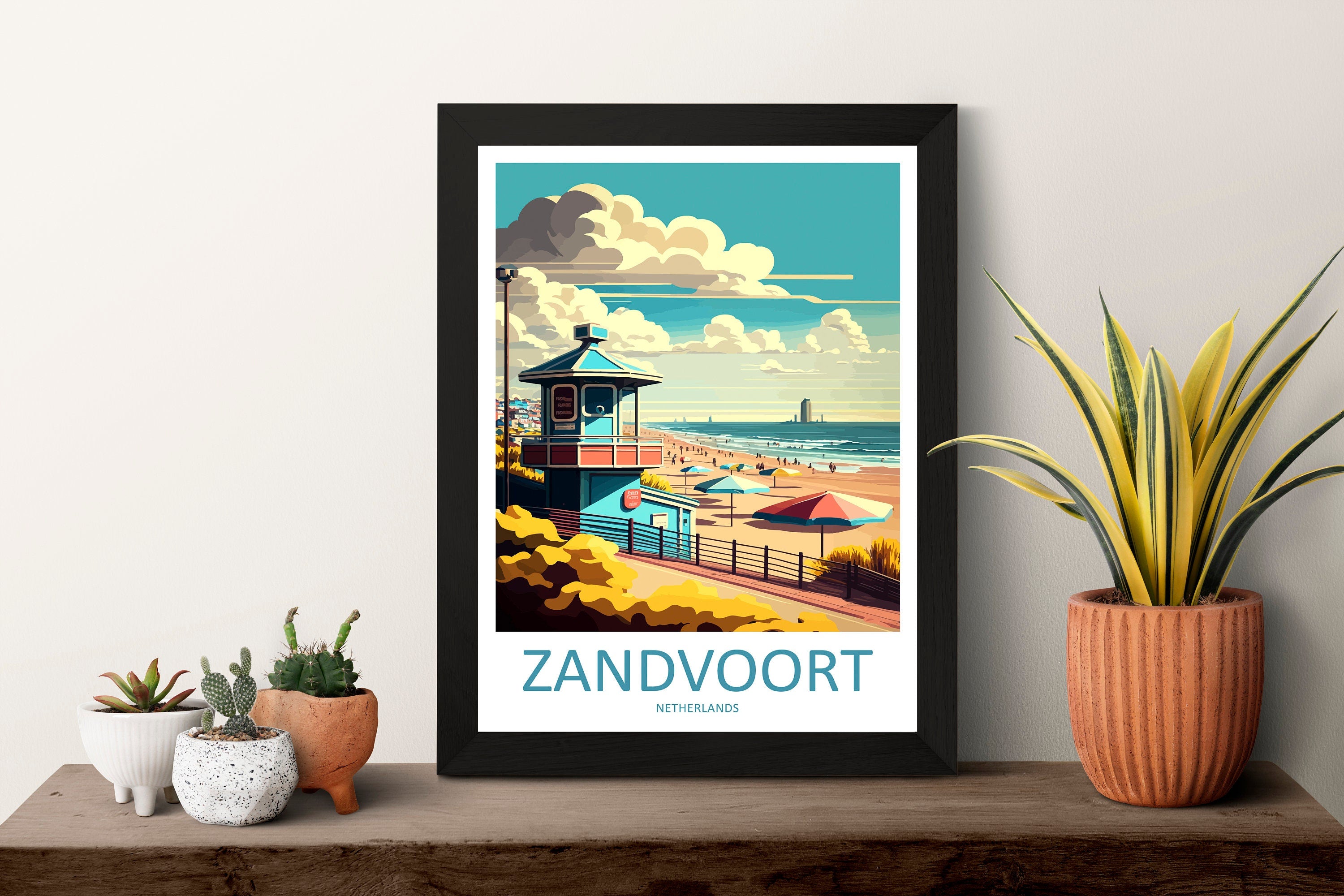 Zandvoort Travel Print