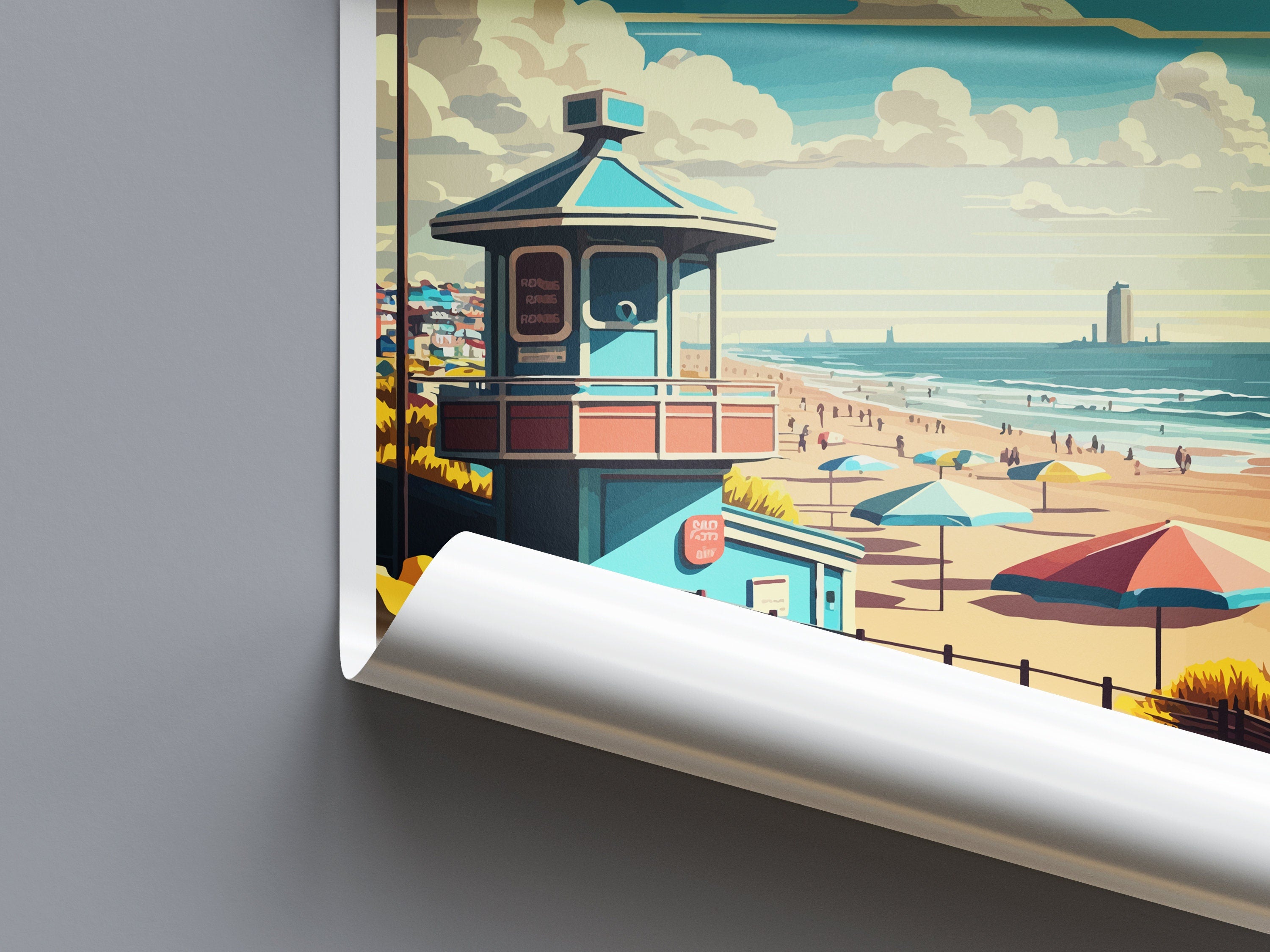 Zandvoort Travel Print