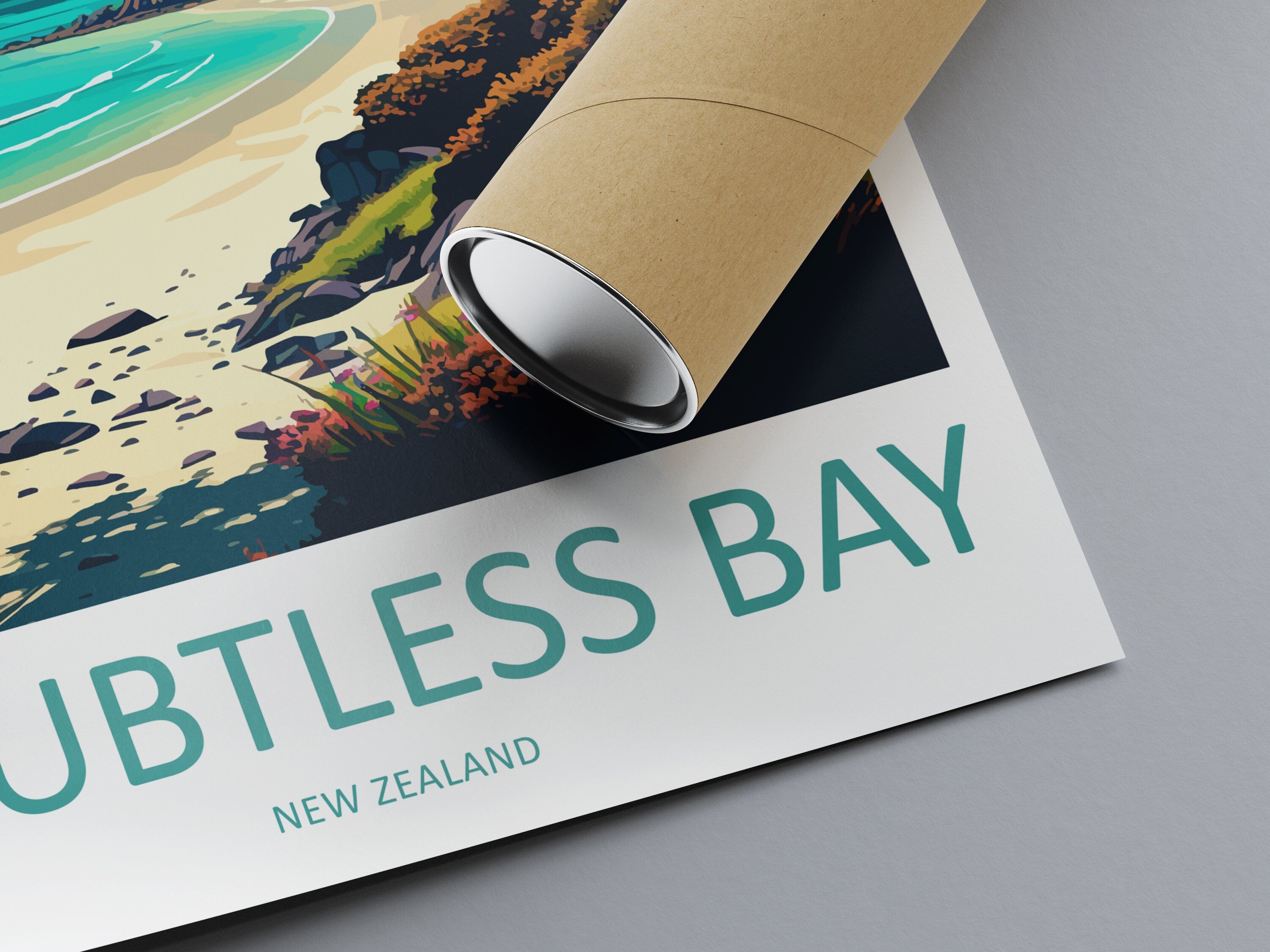 Doubtless Bay Travel Print