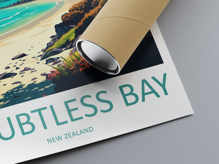 Doubtless Bay Travel Print Wall Art Doubtless Bay Wall Hanging Home Décor Doubtless Bay Gift Art Lovers New Zealand Art Lover Gift Print