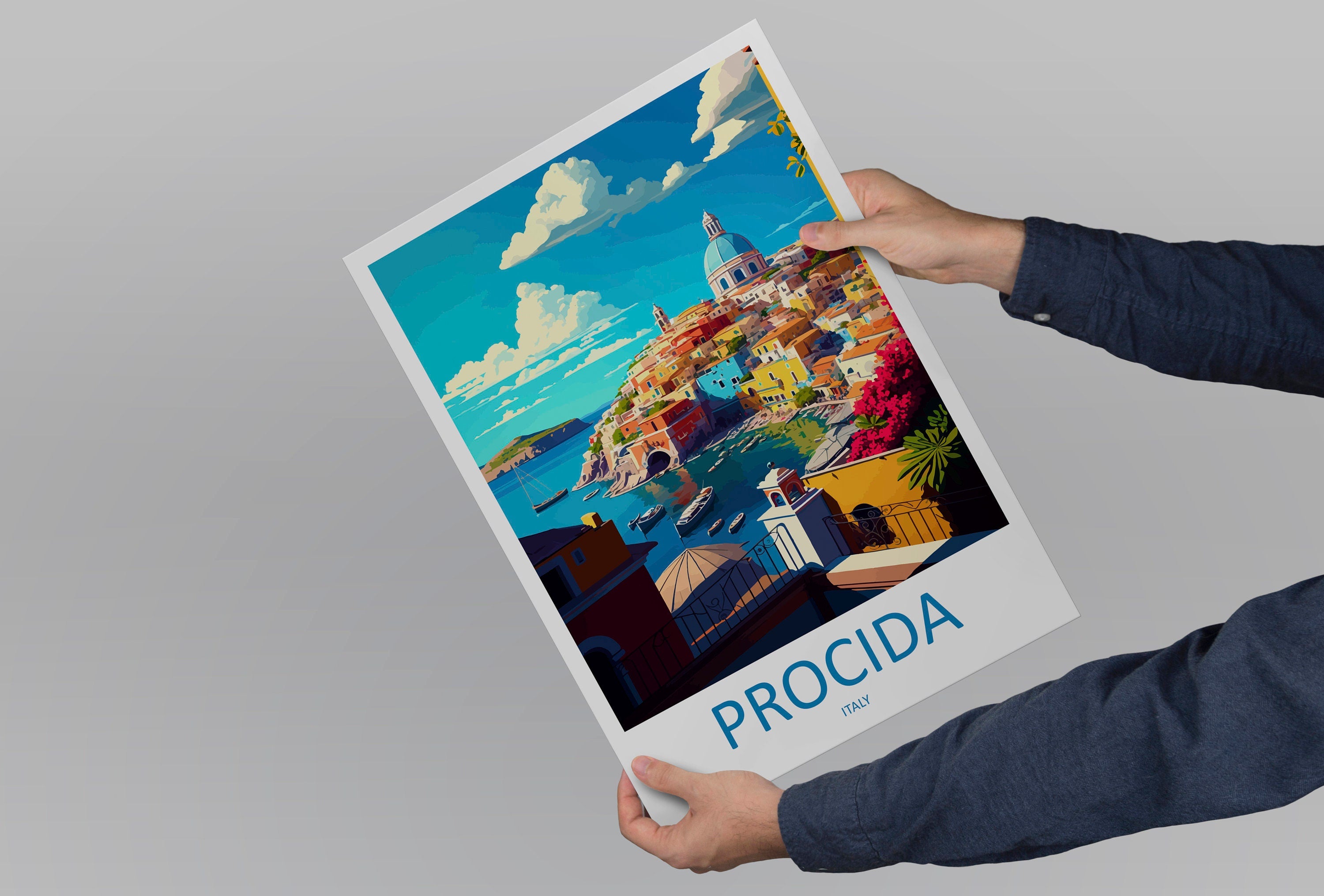 Procida Travel Print