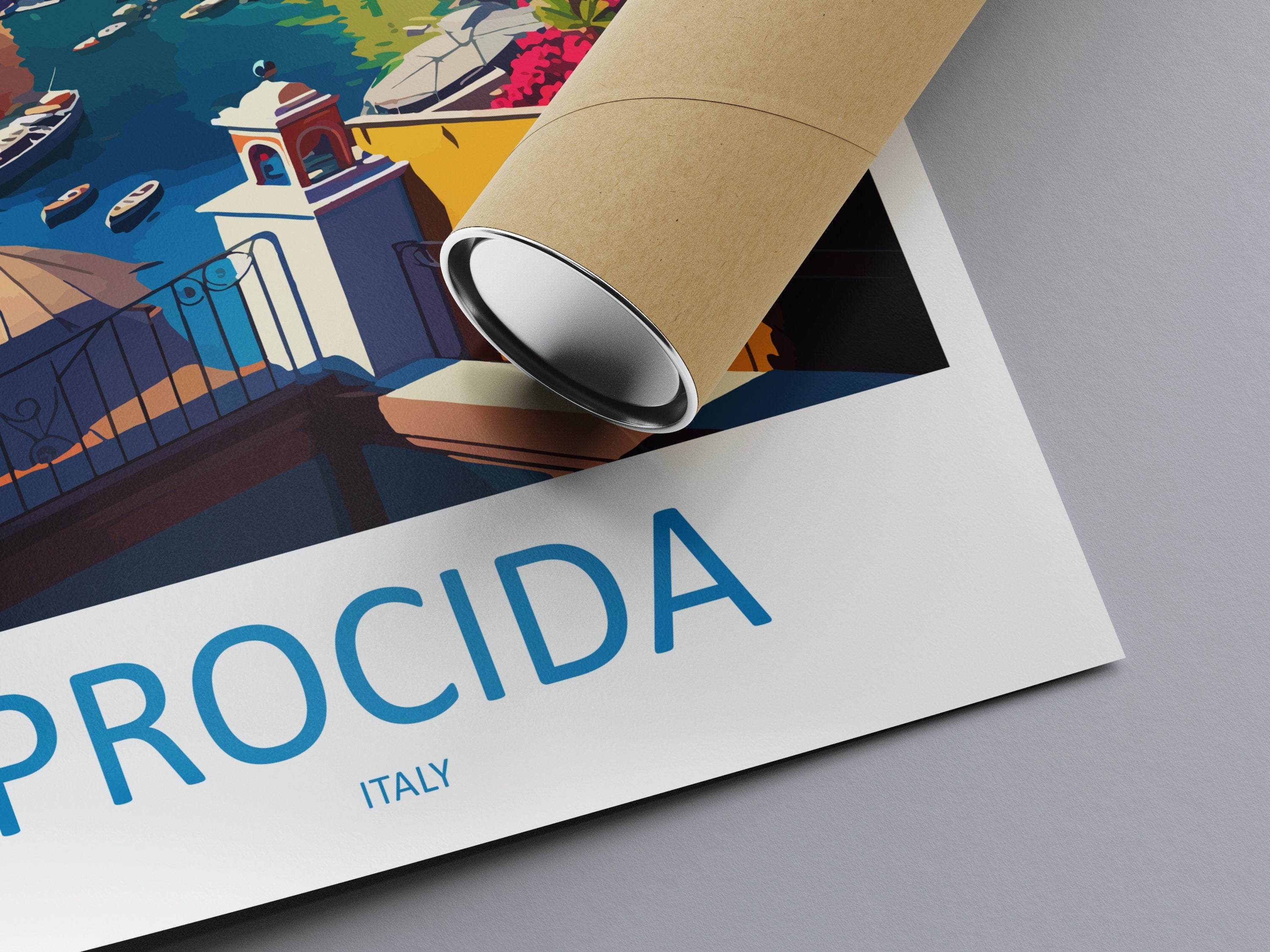 Procida Travel Print