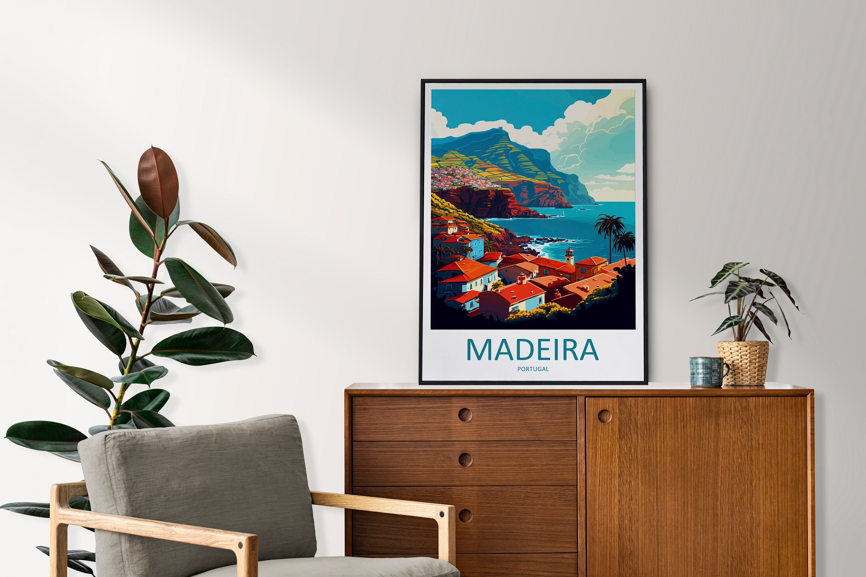 Madeira Travel Print