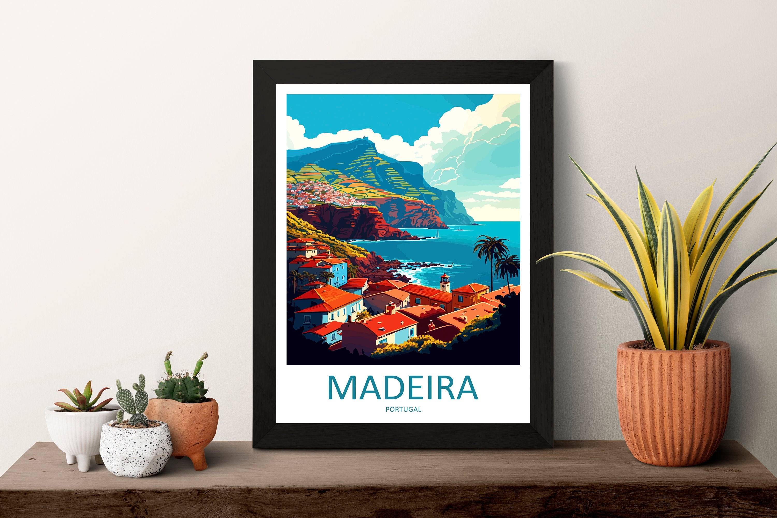 Madeira Travel Print