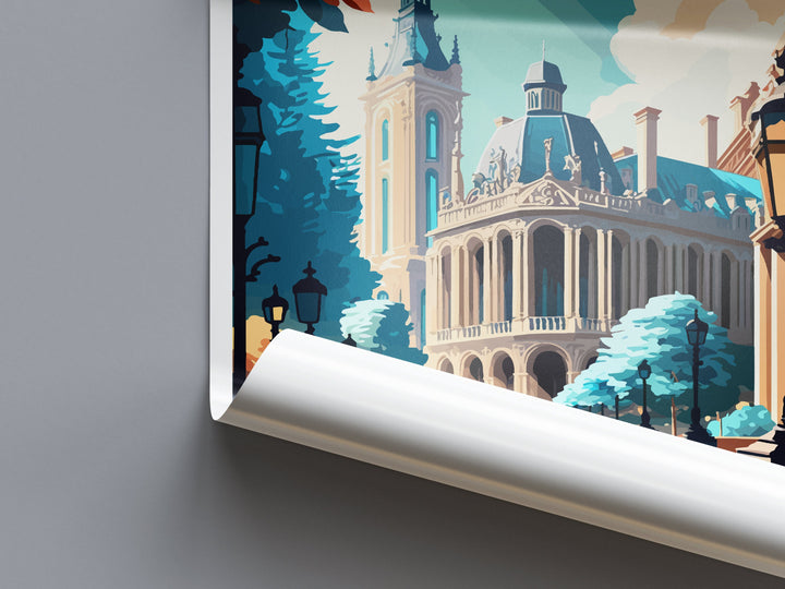 Brussels Travel Print Wall Art Brussels Wall Hanging Home Décor Brussels Gift Art Lovers Belgium Art Lover Gift Brussels Wall Décor