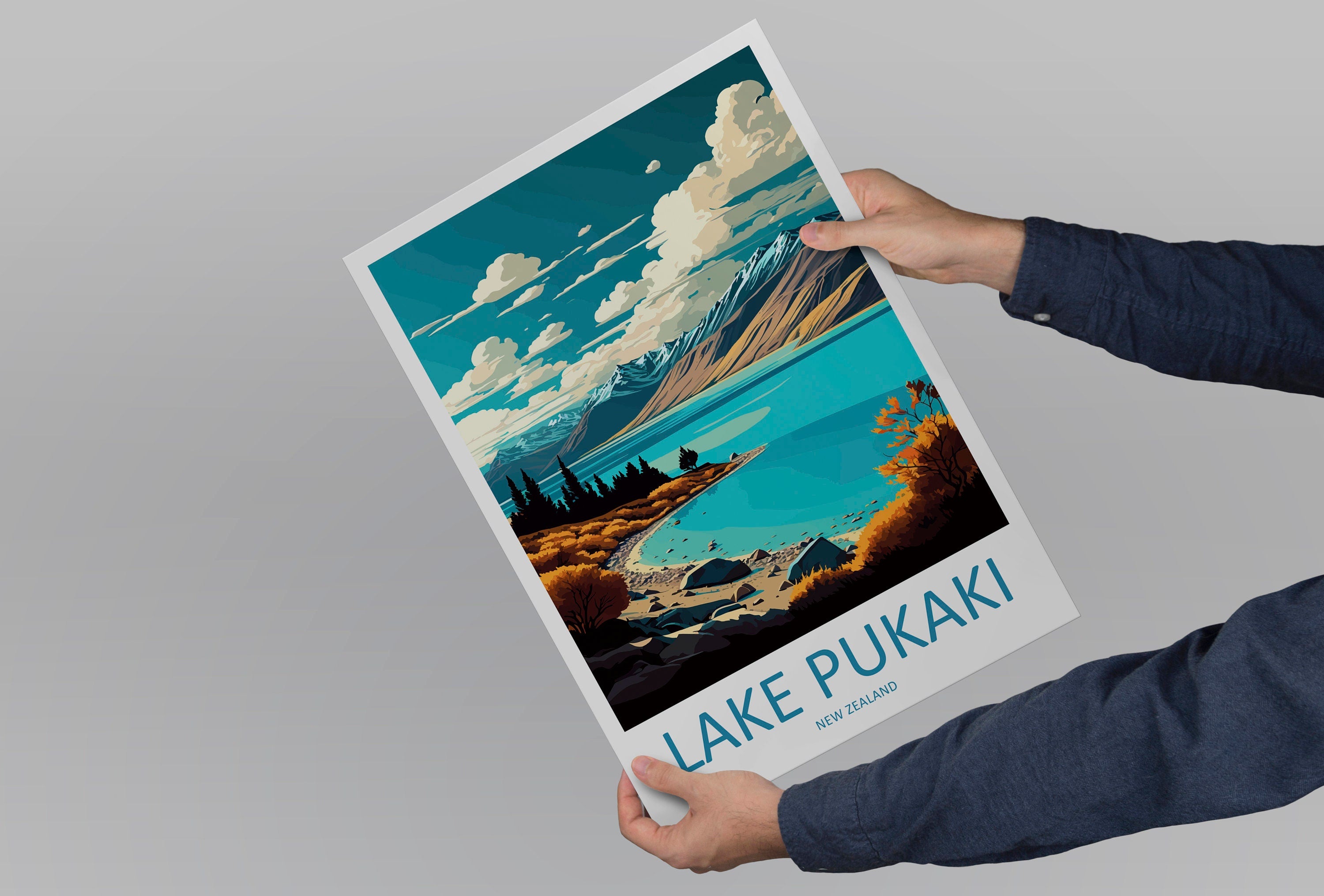 Lake Pukaki Travel Print