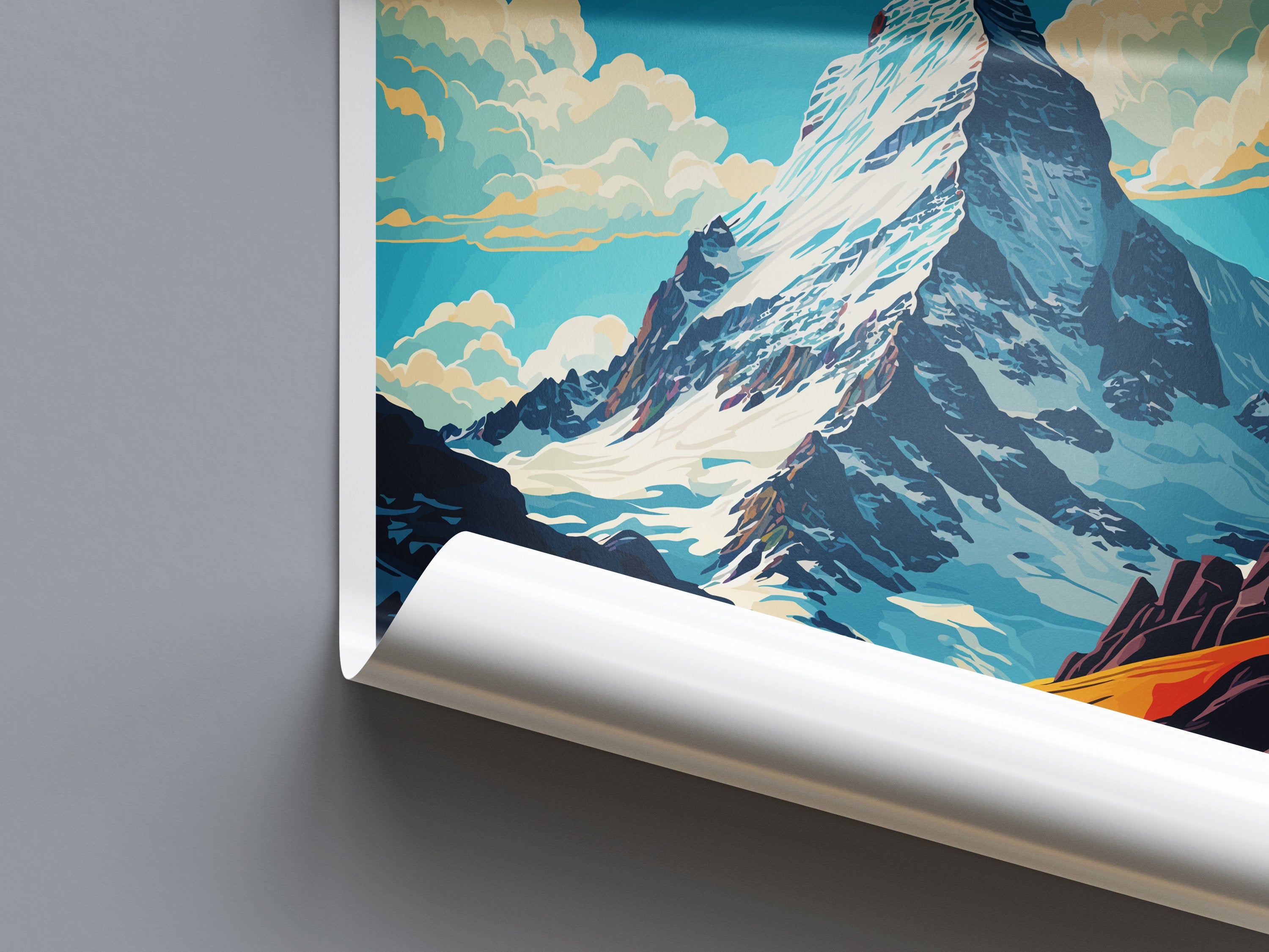 Matterhorn Travel Print