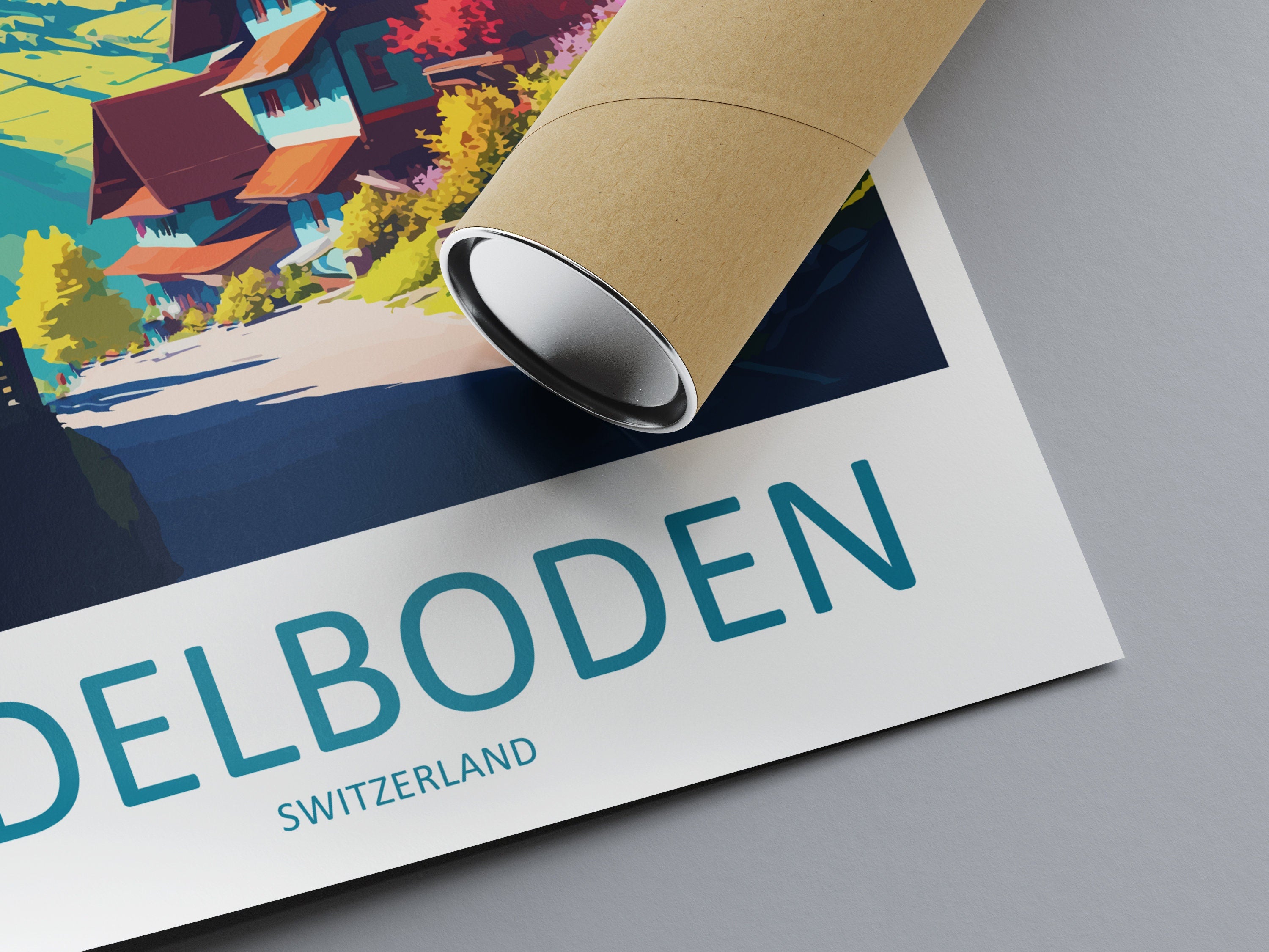 Adelboden Travel Print