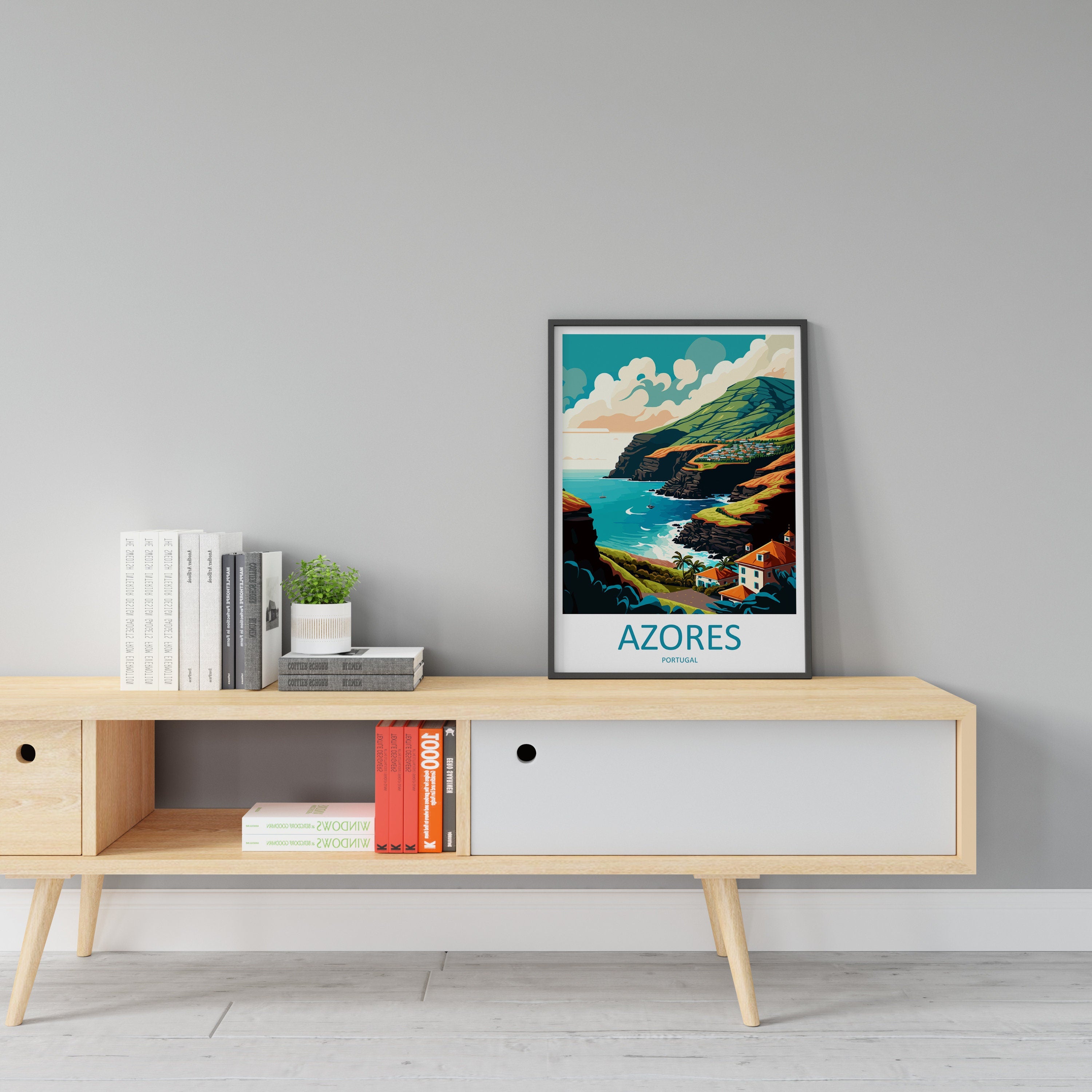 Azores Travel Print