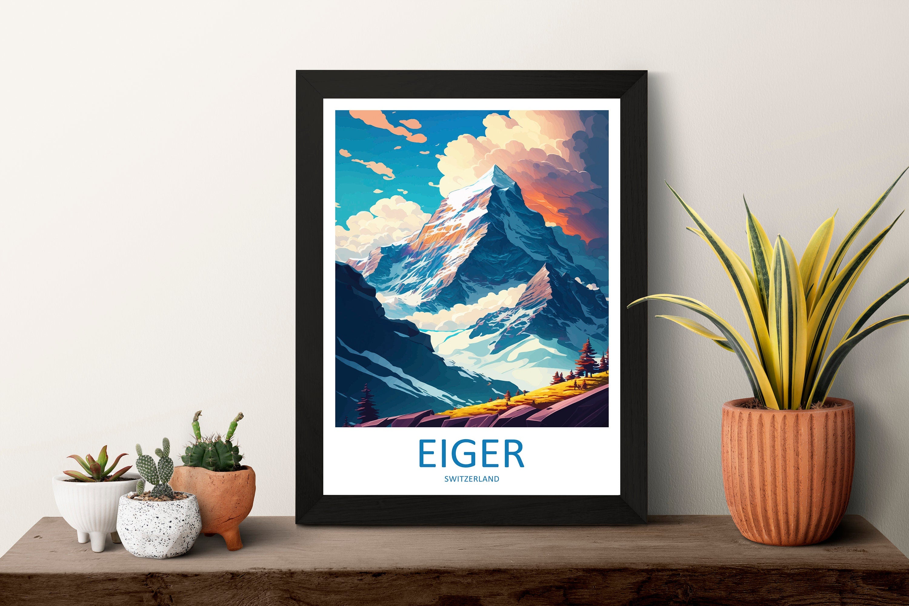 Eiger Travel Print