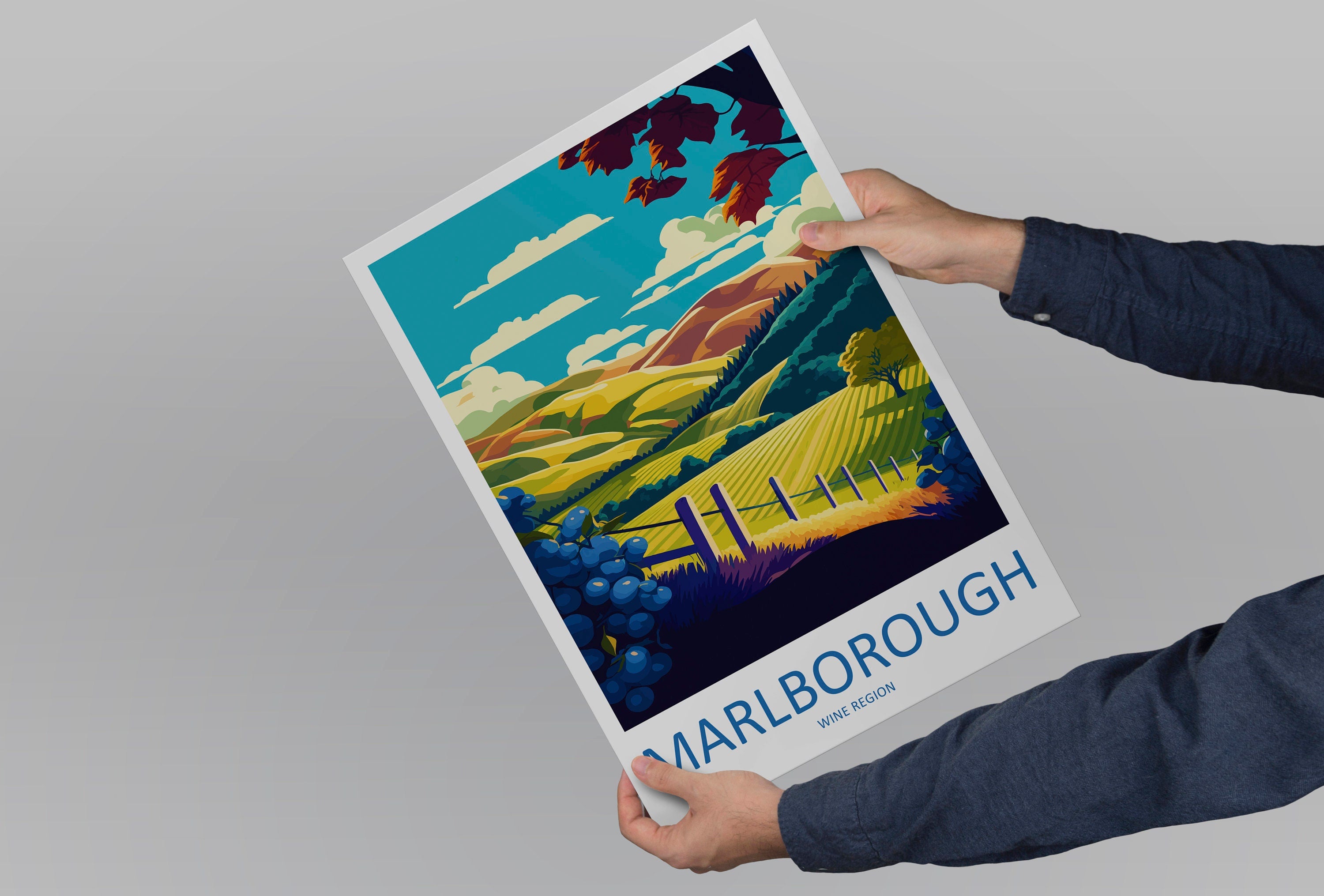 Marlborough Travel Print