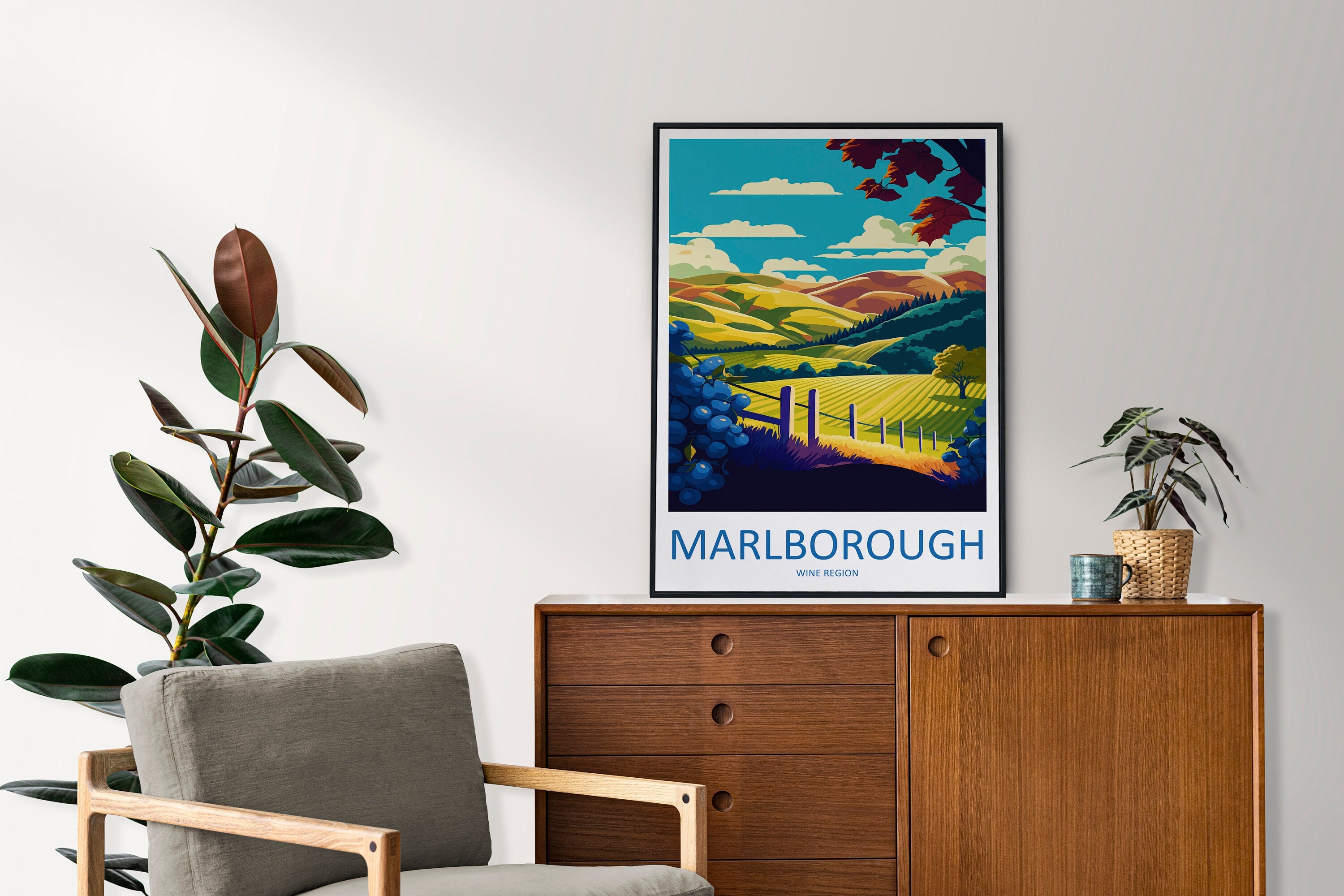 Marlborough Travel Print