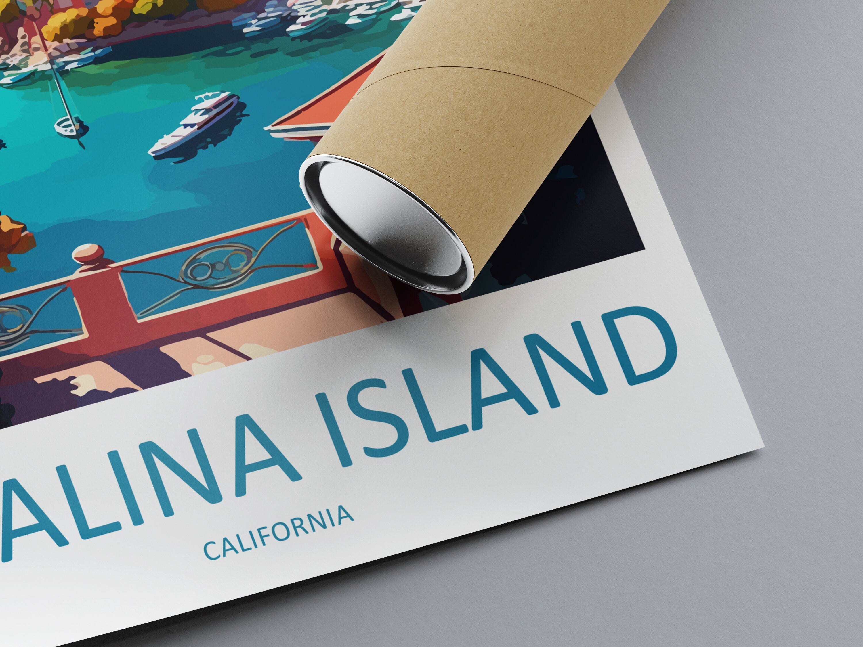 Catalina Island Travel Print