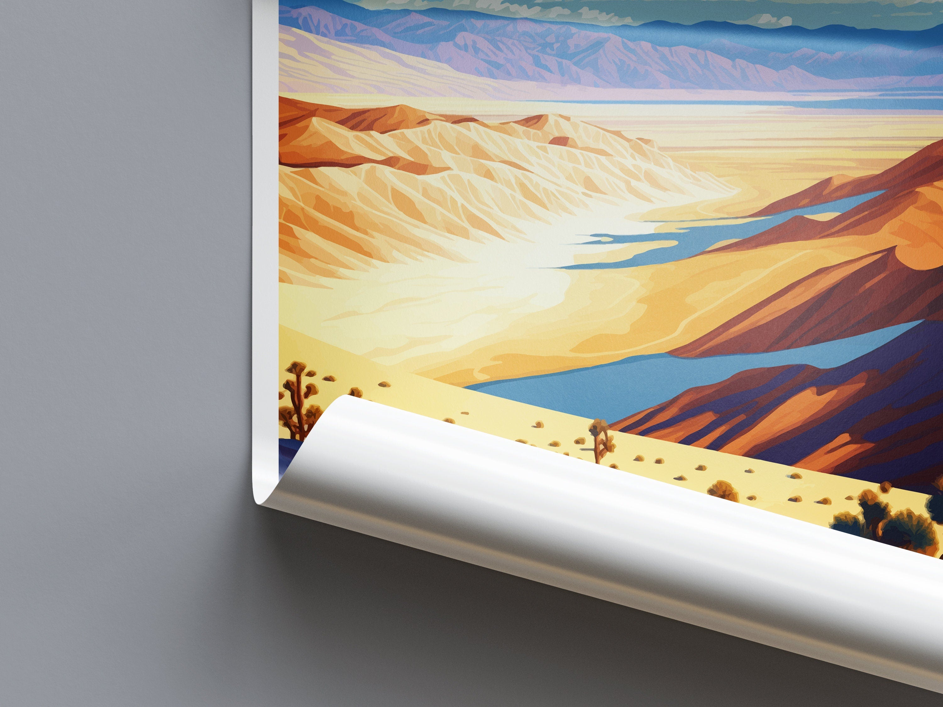 Death Valley National Park Travel Print