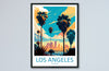 Los Angeles Travel Print