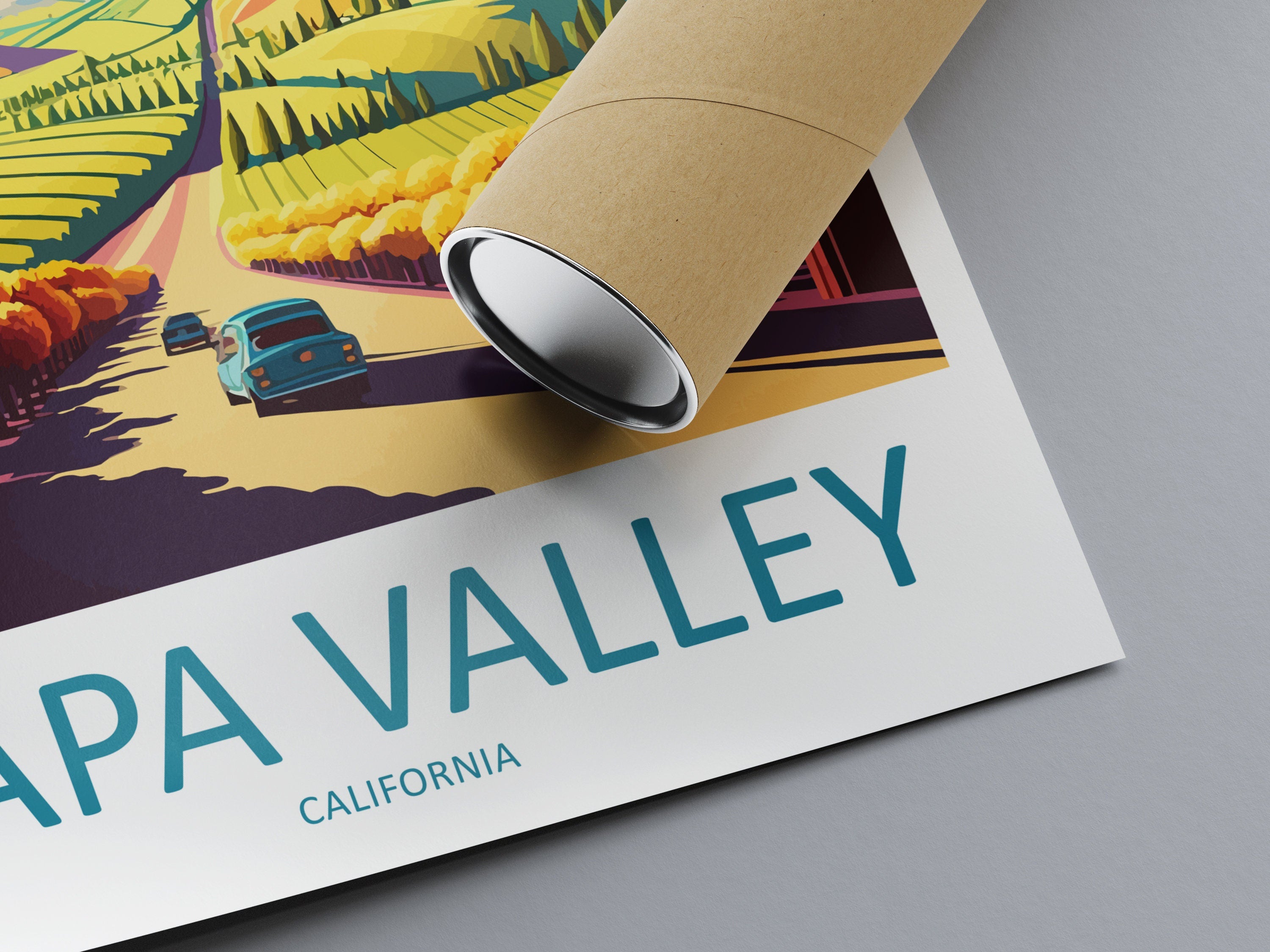 Napa Valley Travel Print