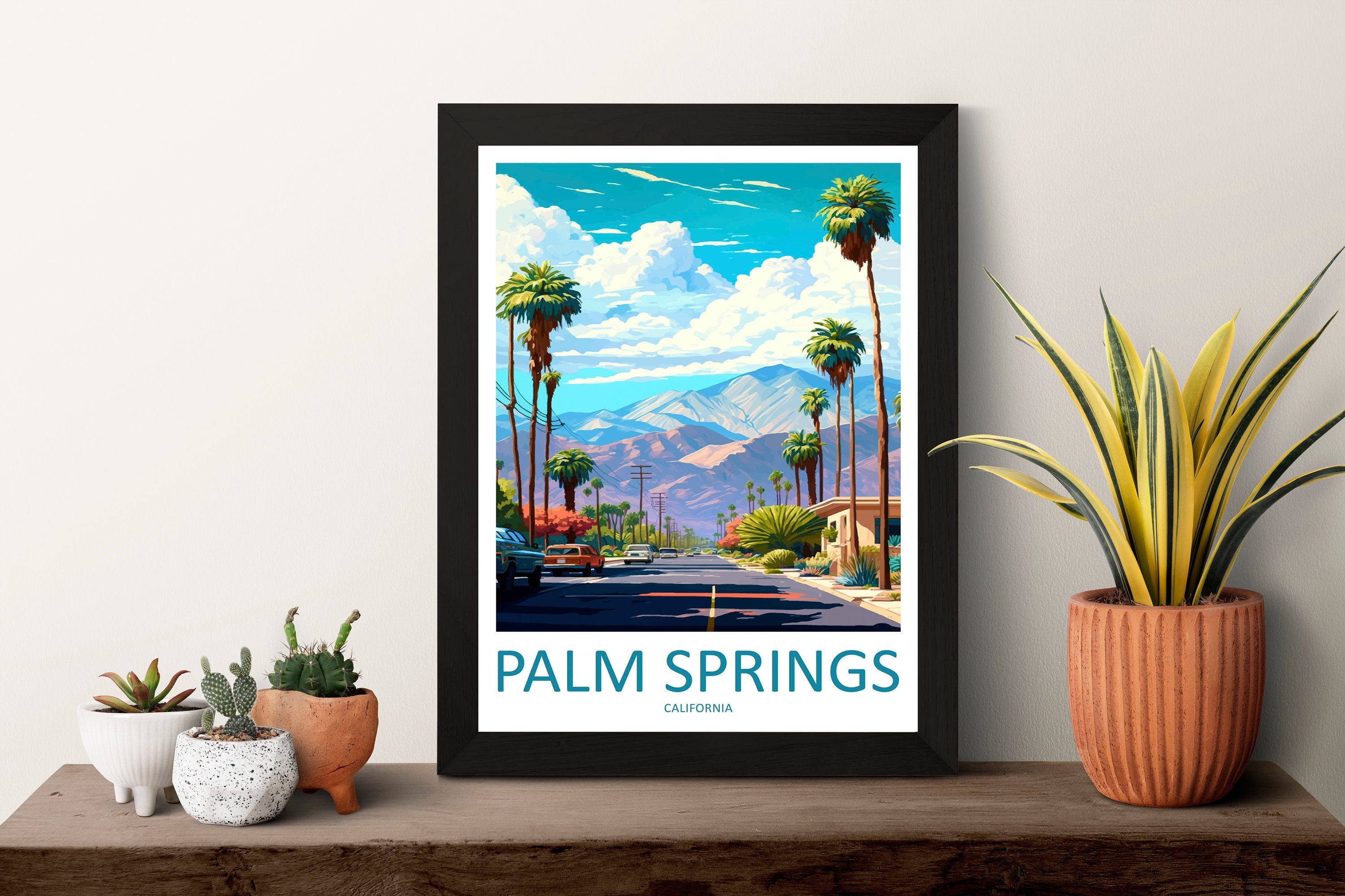 Palm Springs Travel Print