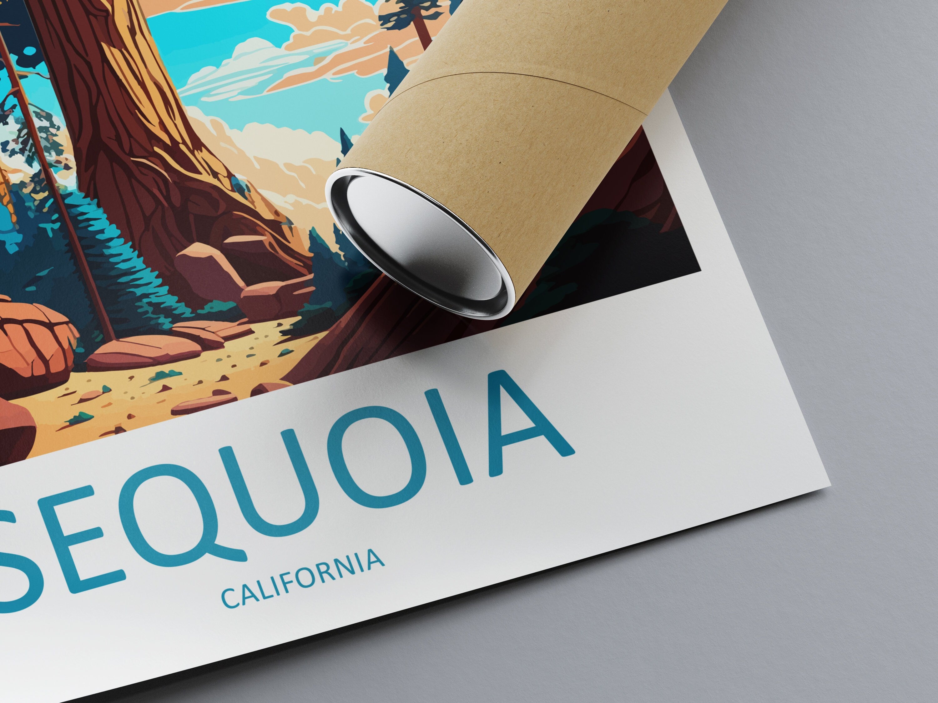 Sequoia National Park Travel Print