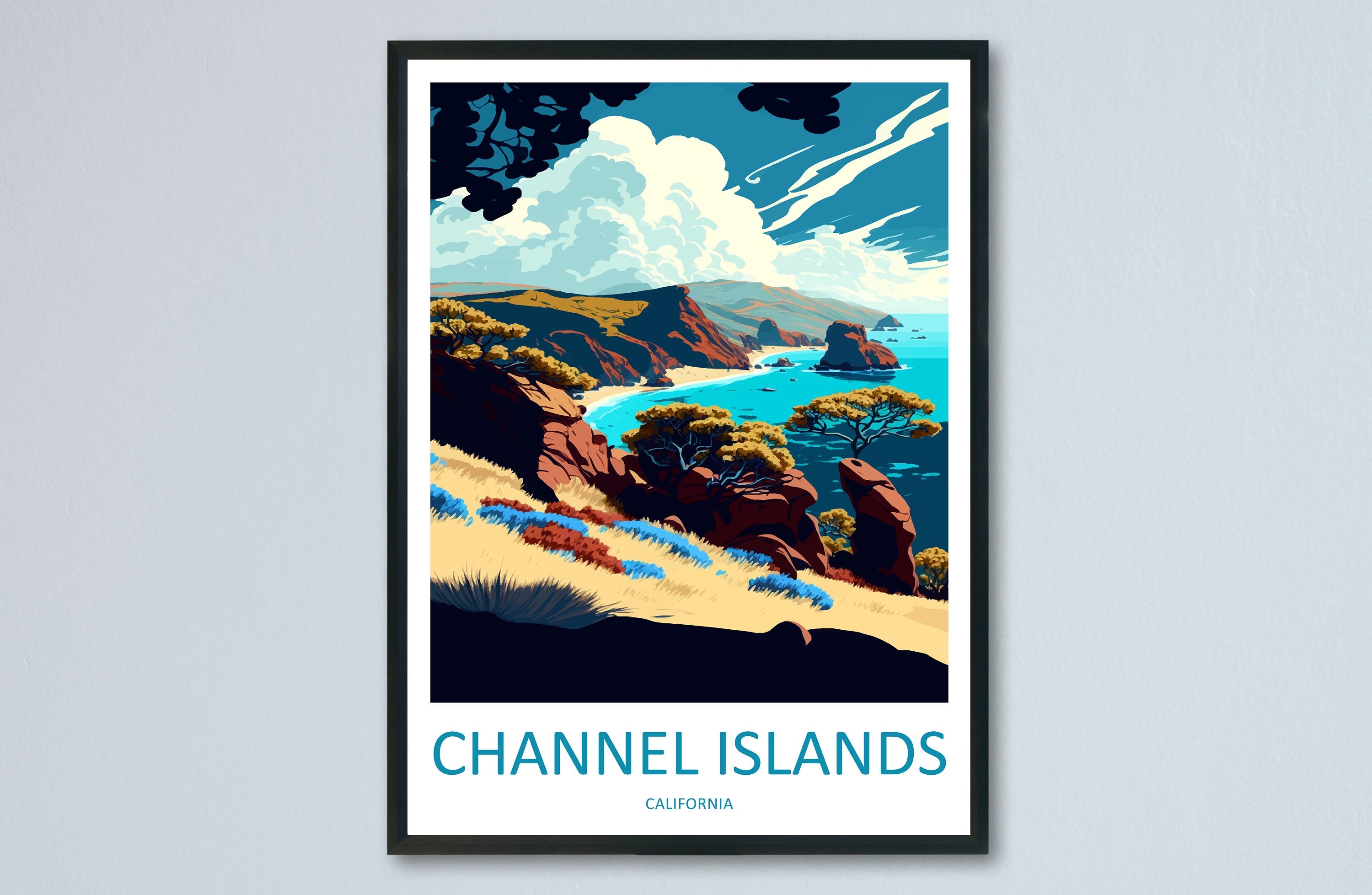 Channel Islands National Park Travel Print