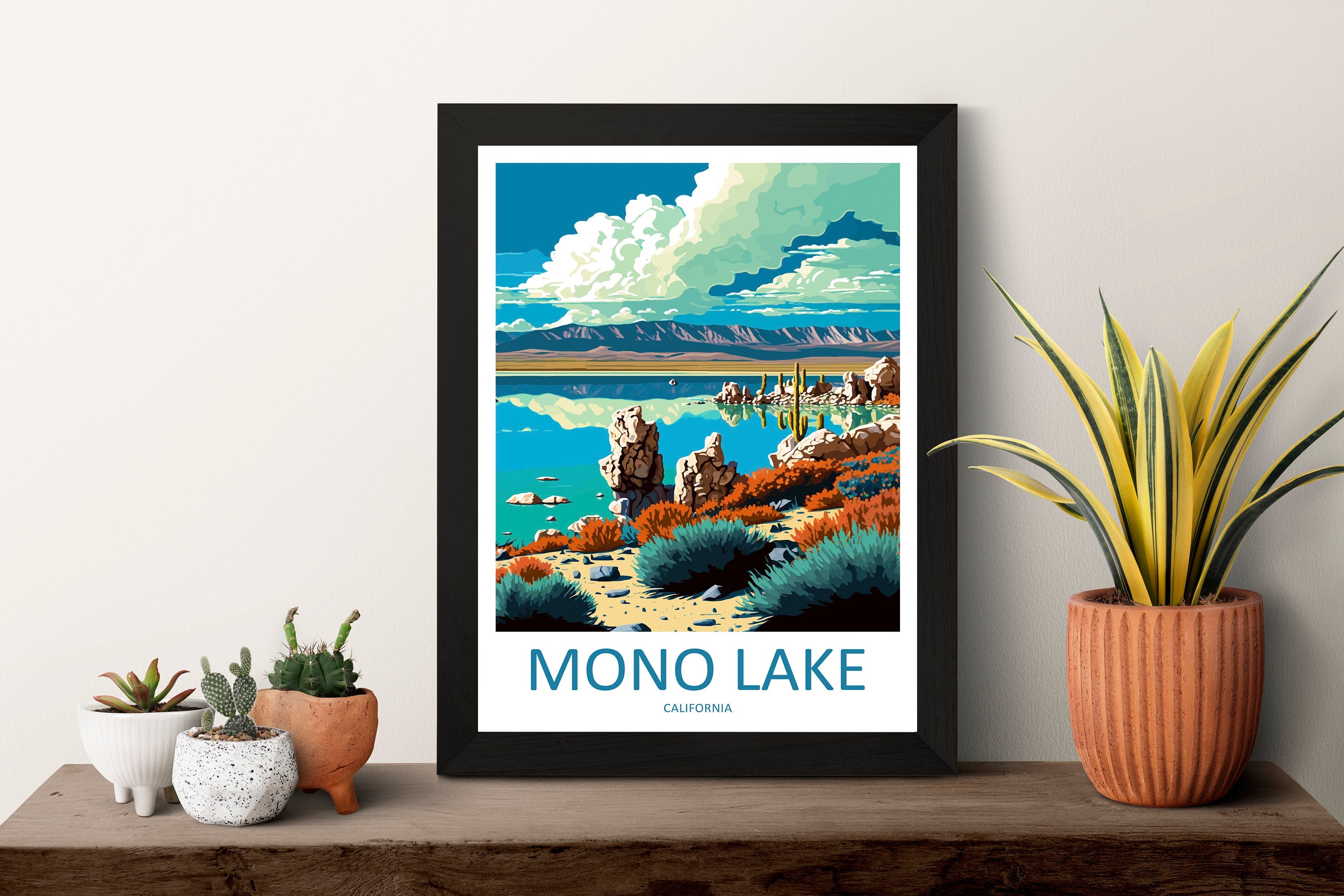 Mono Lake Travel Print