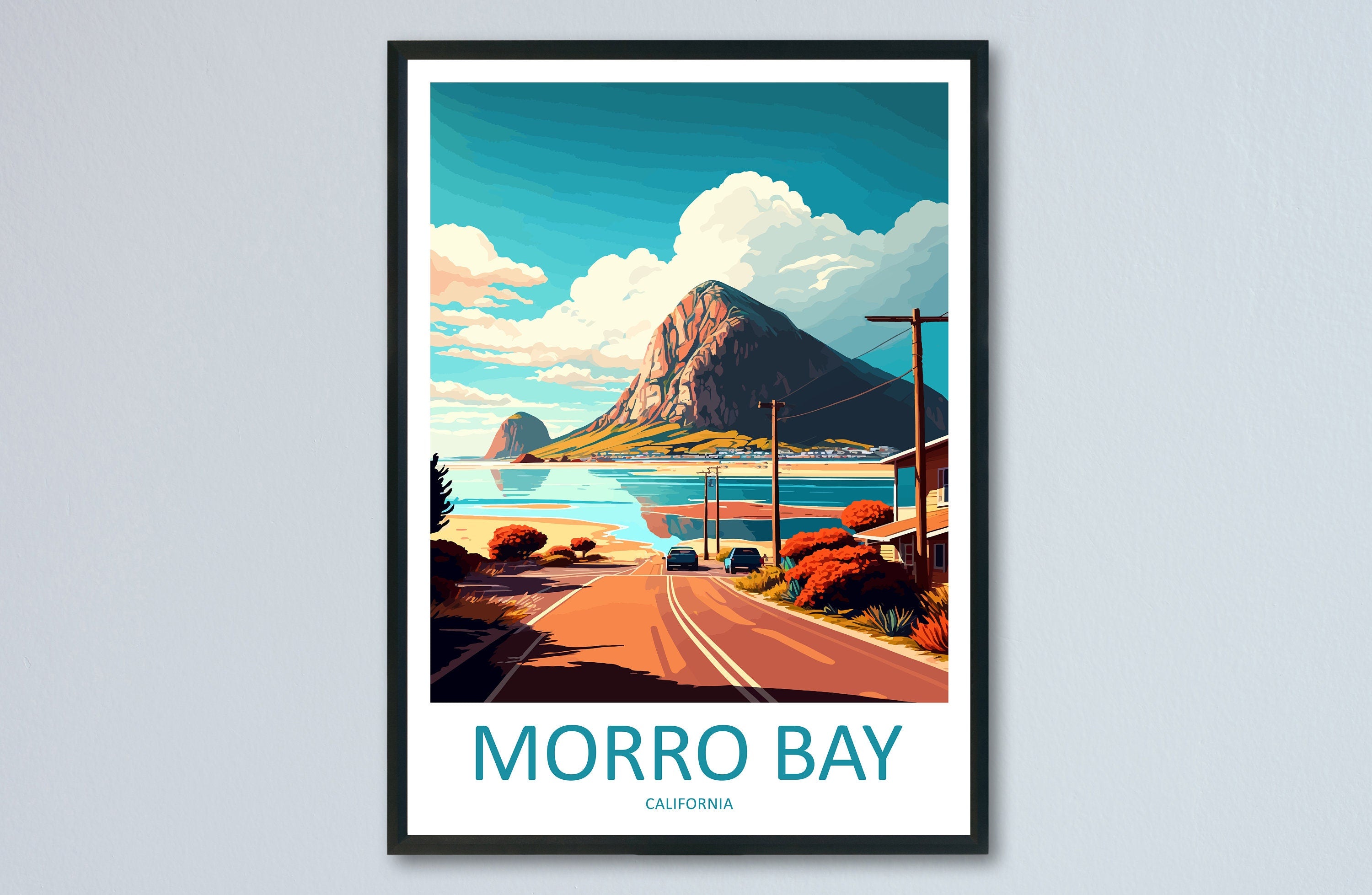 Morro Bay Travel Print