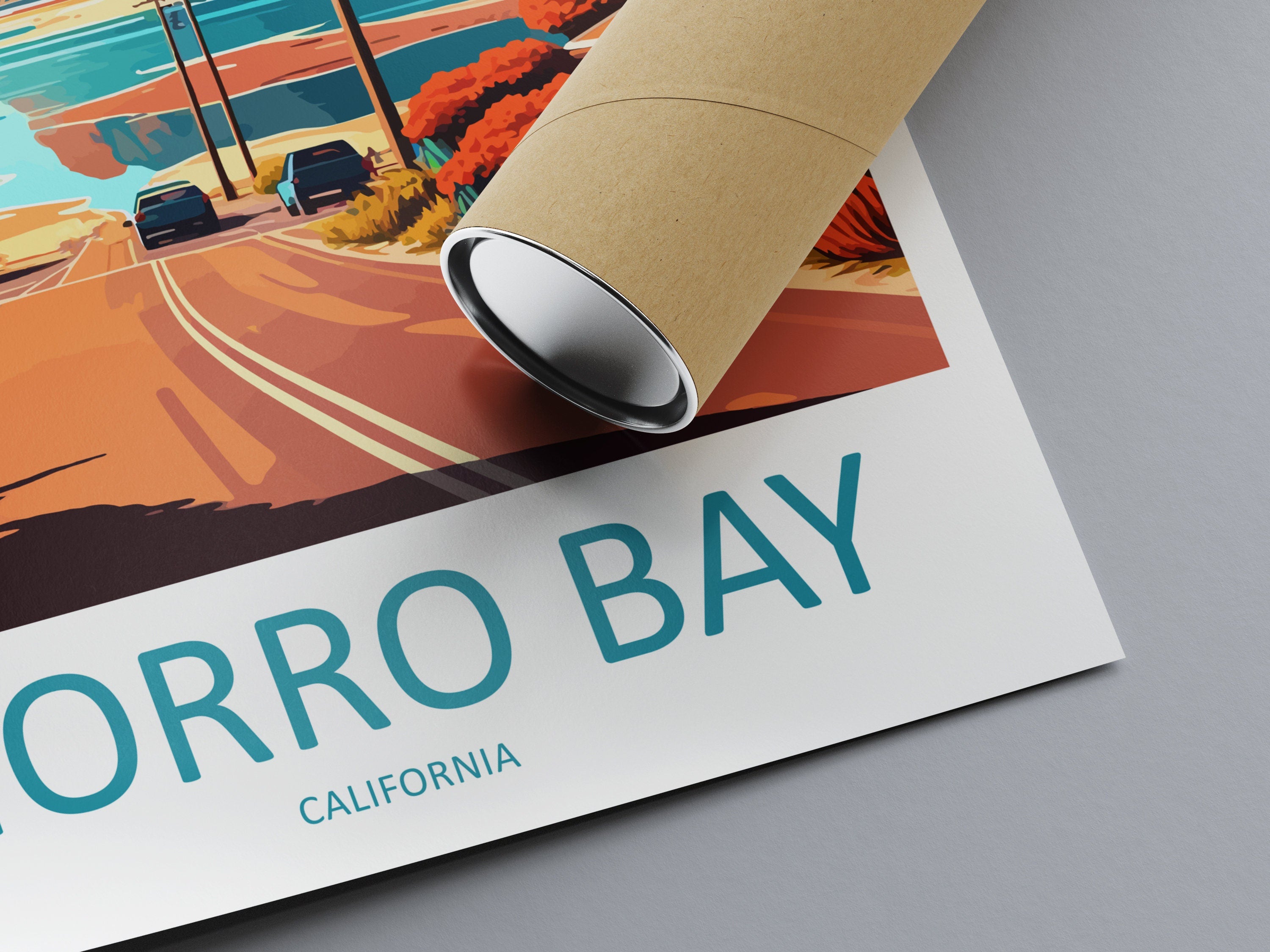 Morro Bay Travel Print