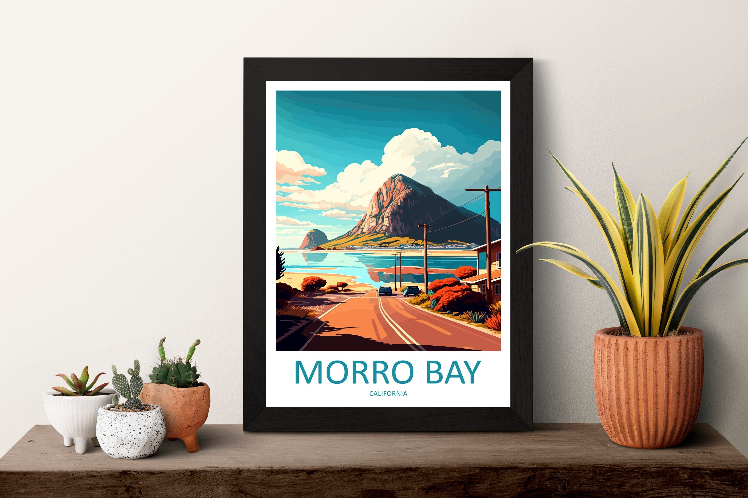 Morro Bay Travel Print