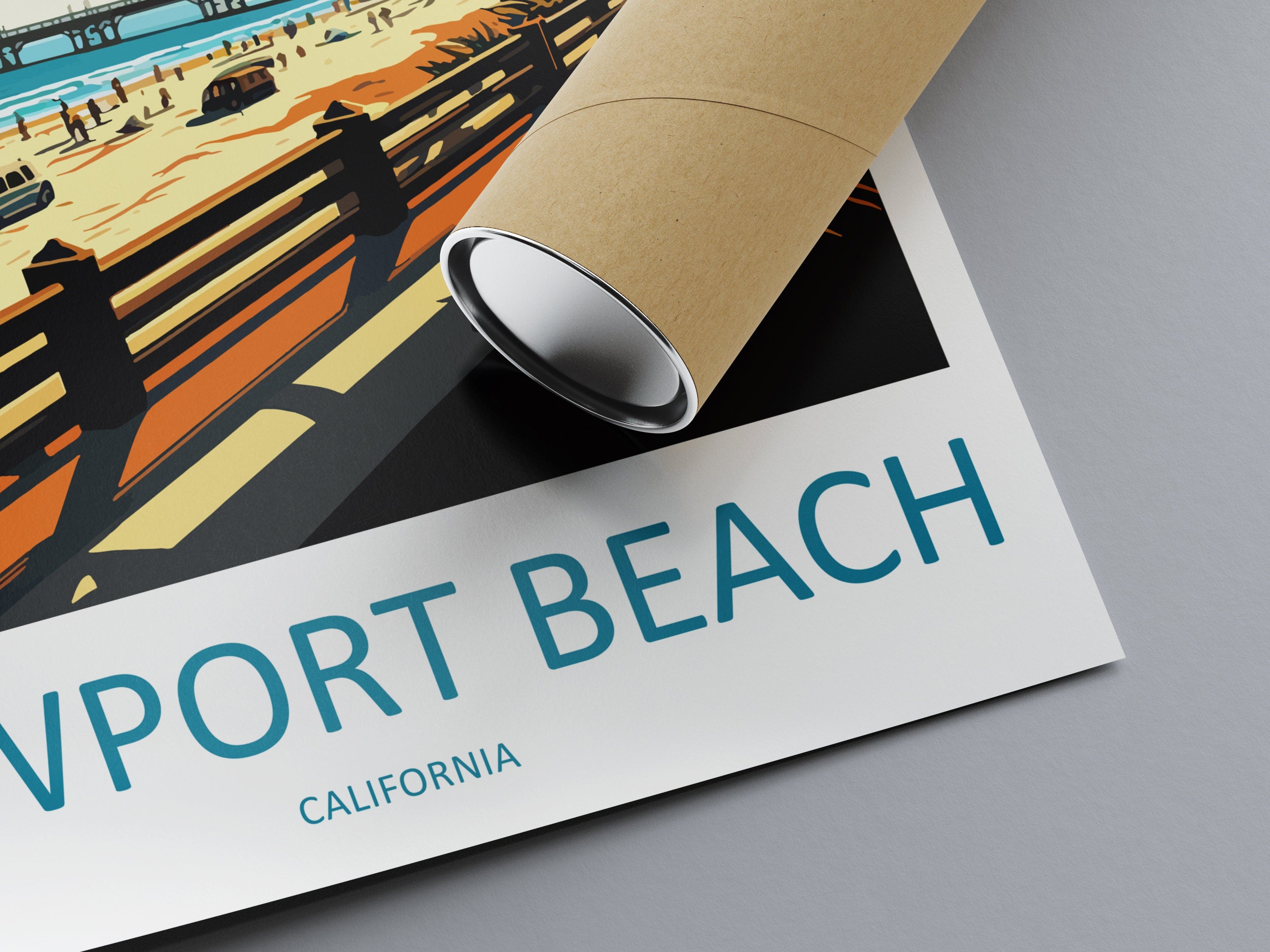 Newport Beach Travel Print