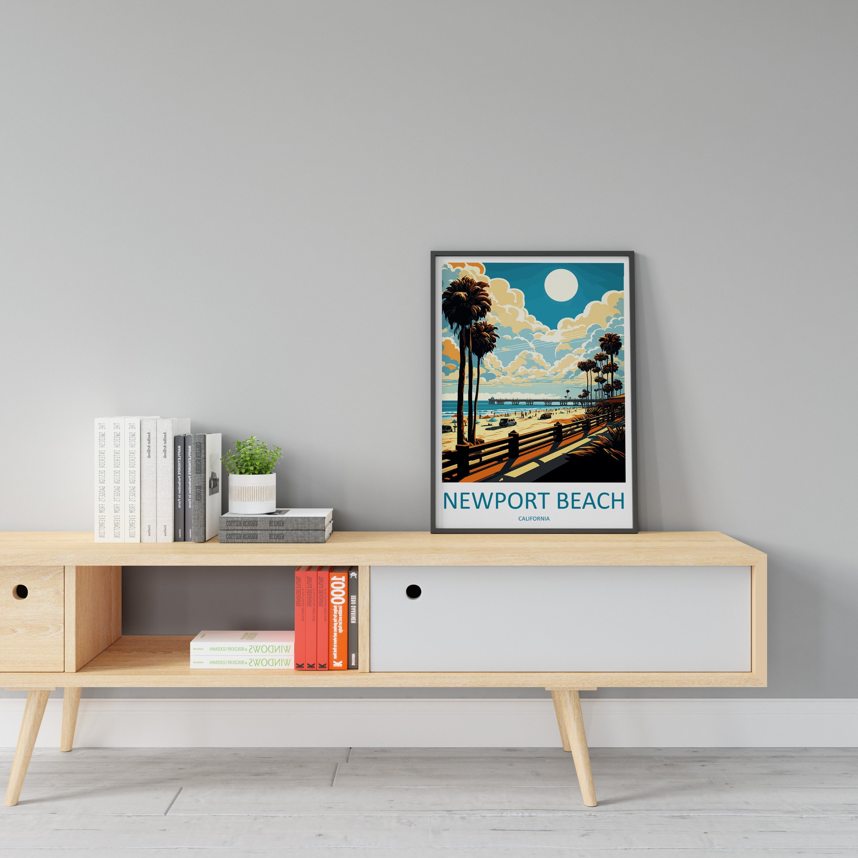 Newport Beach Travel Print