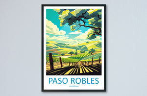 Paso Robles Travel Print