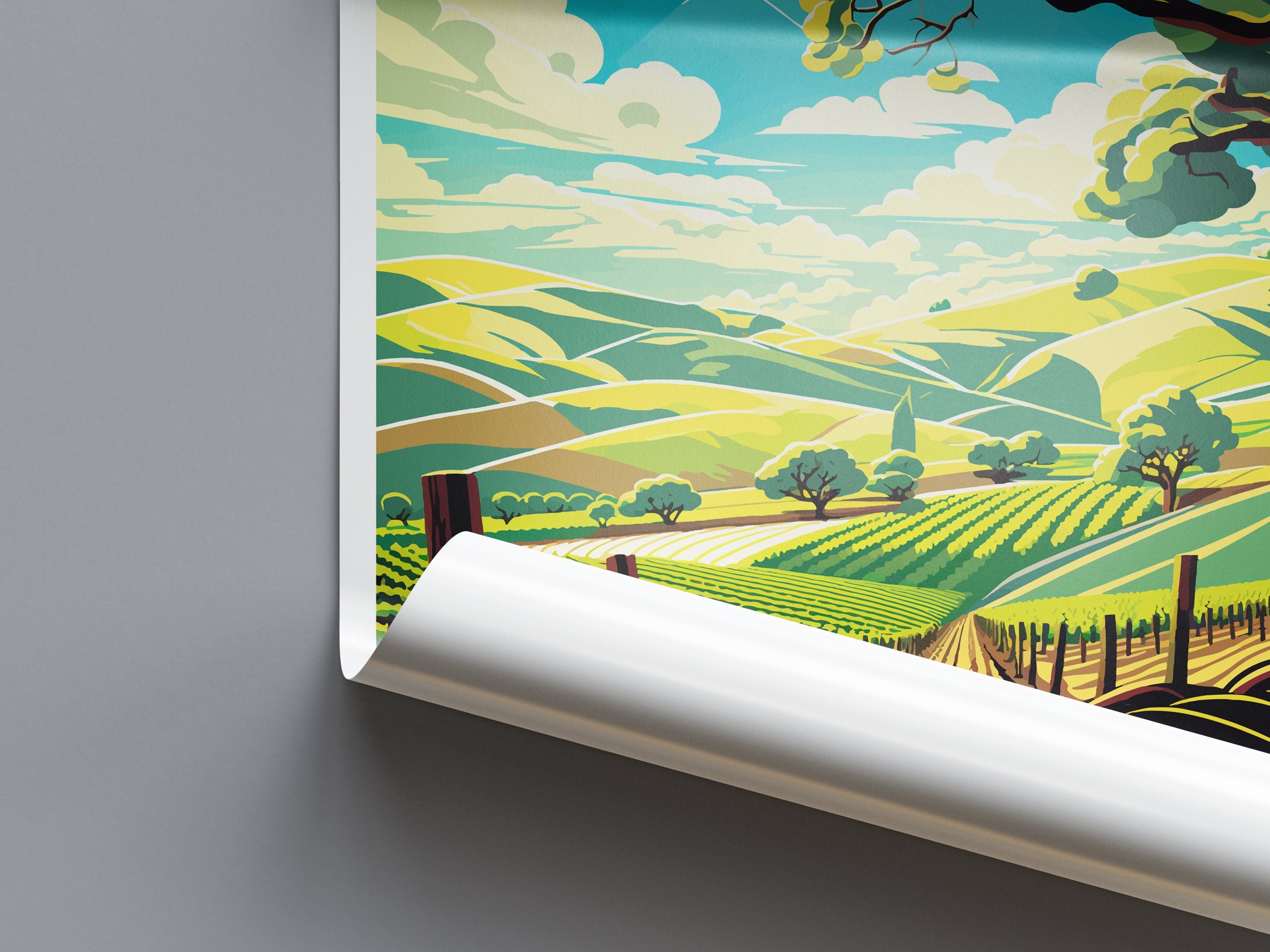 Paso Robles Travel Print