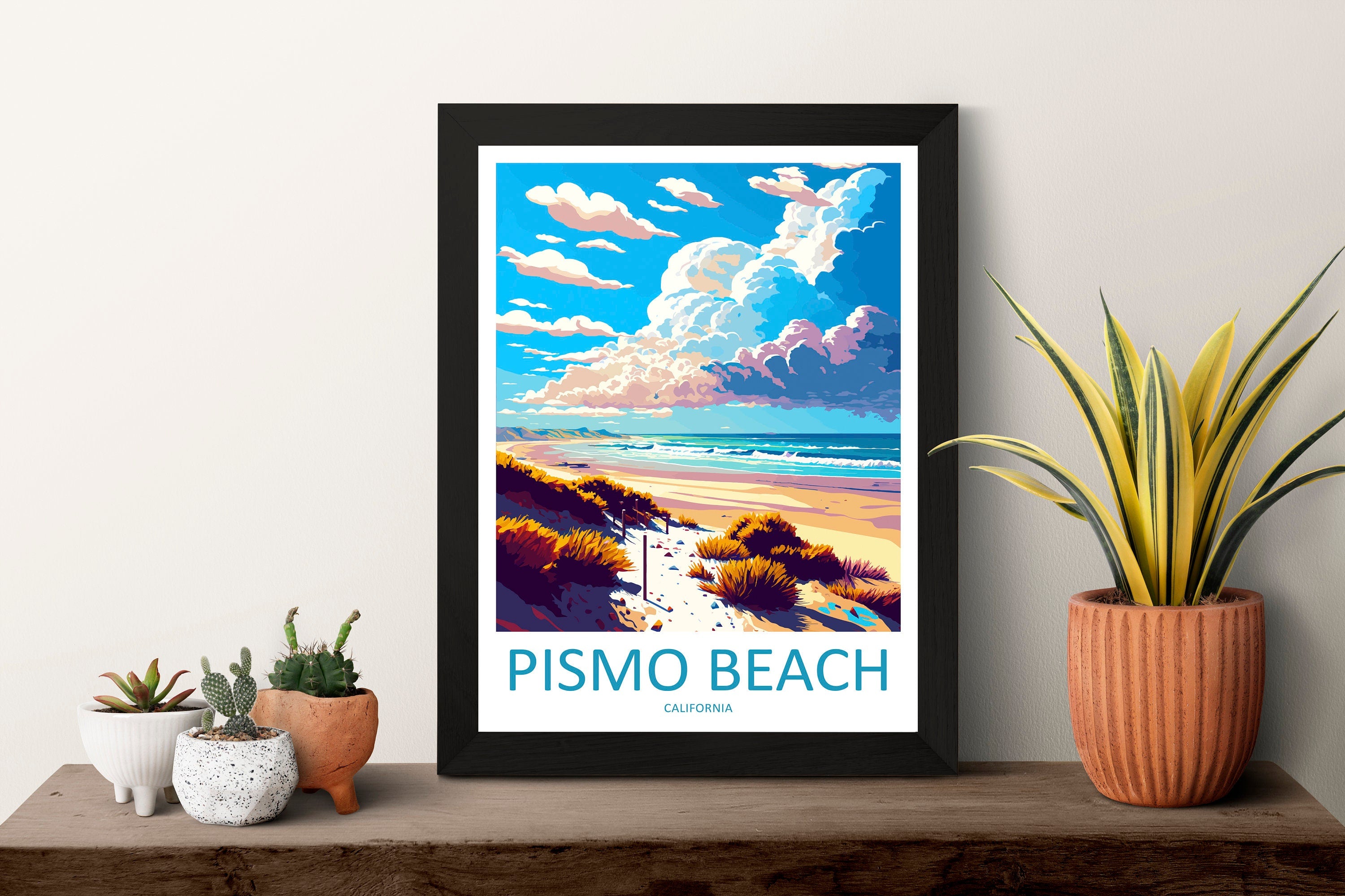 Pismo Beach Travel Print