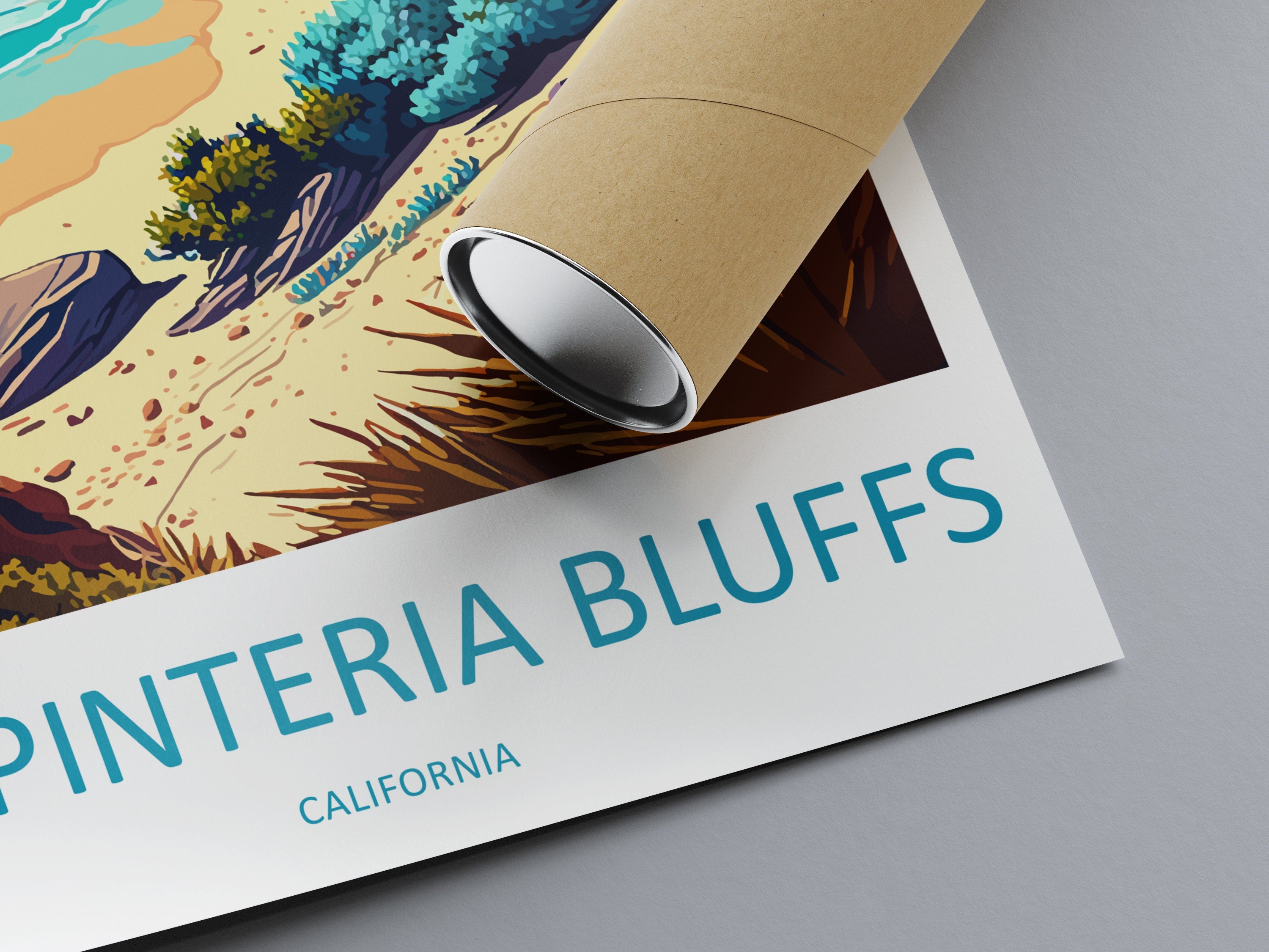 Carpinteria Bluffs Travel Print