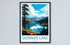 Donner Lake Travel Print