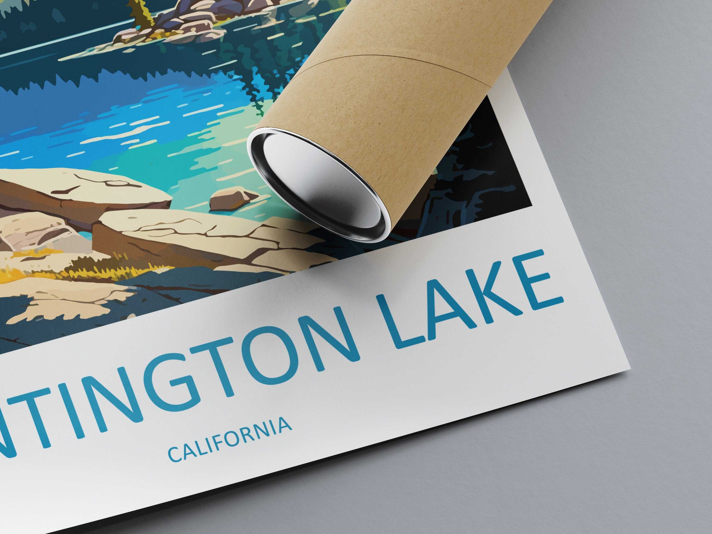 Huntington Lake Travel Print