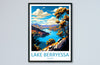 Lake Berryessa Travel Print