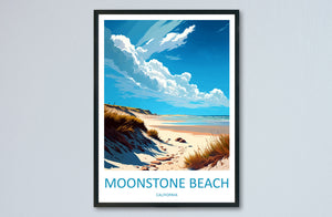 Moonstone Beach Travel Print