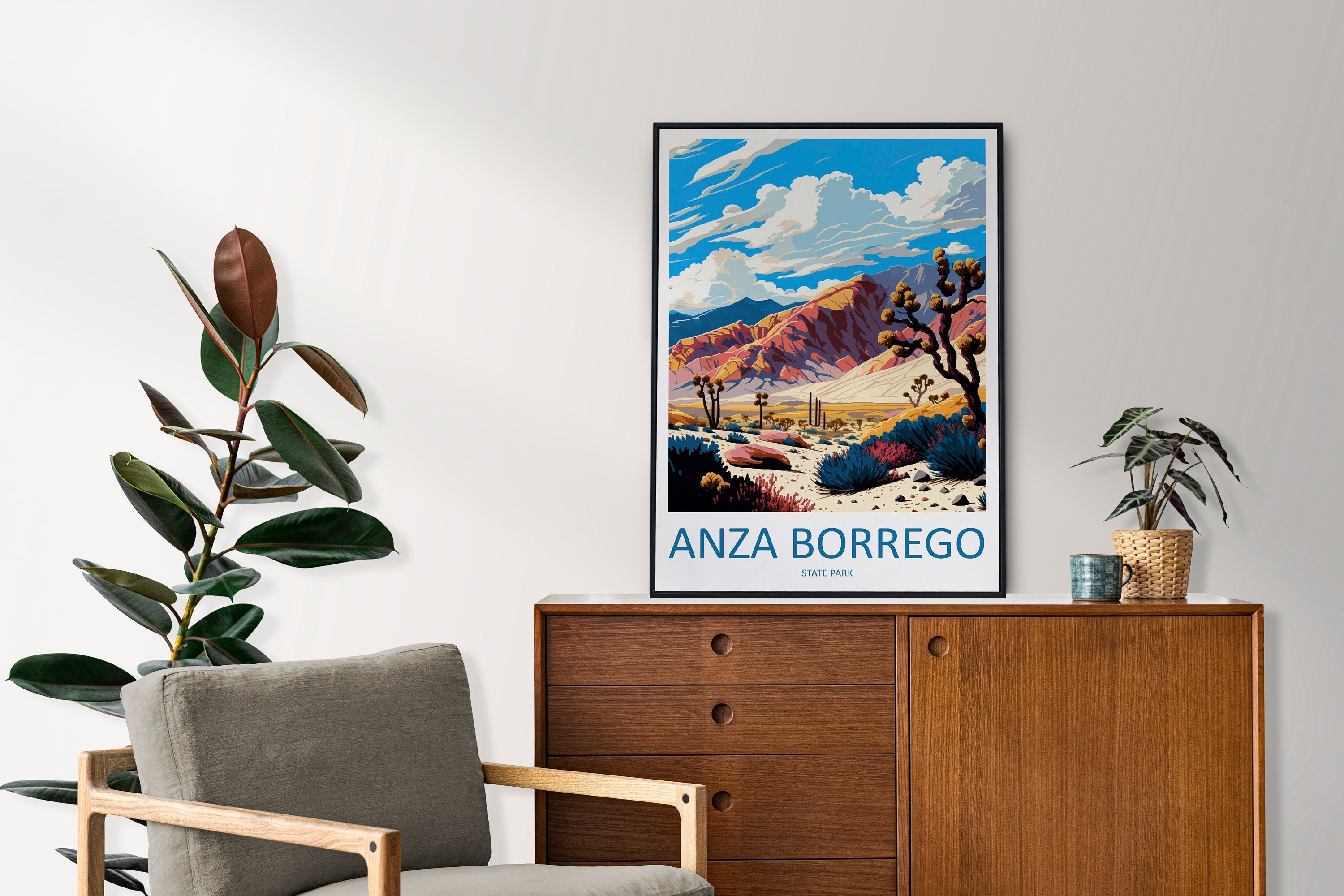 Anza Borrego Desert State Park Travel Print