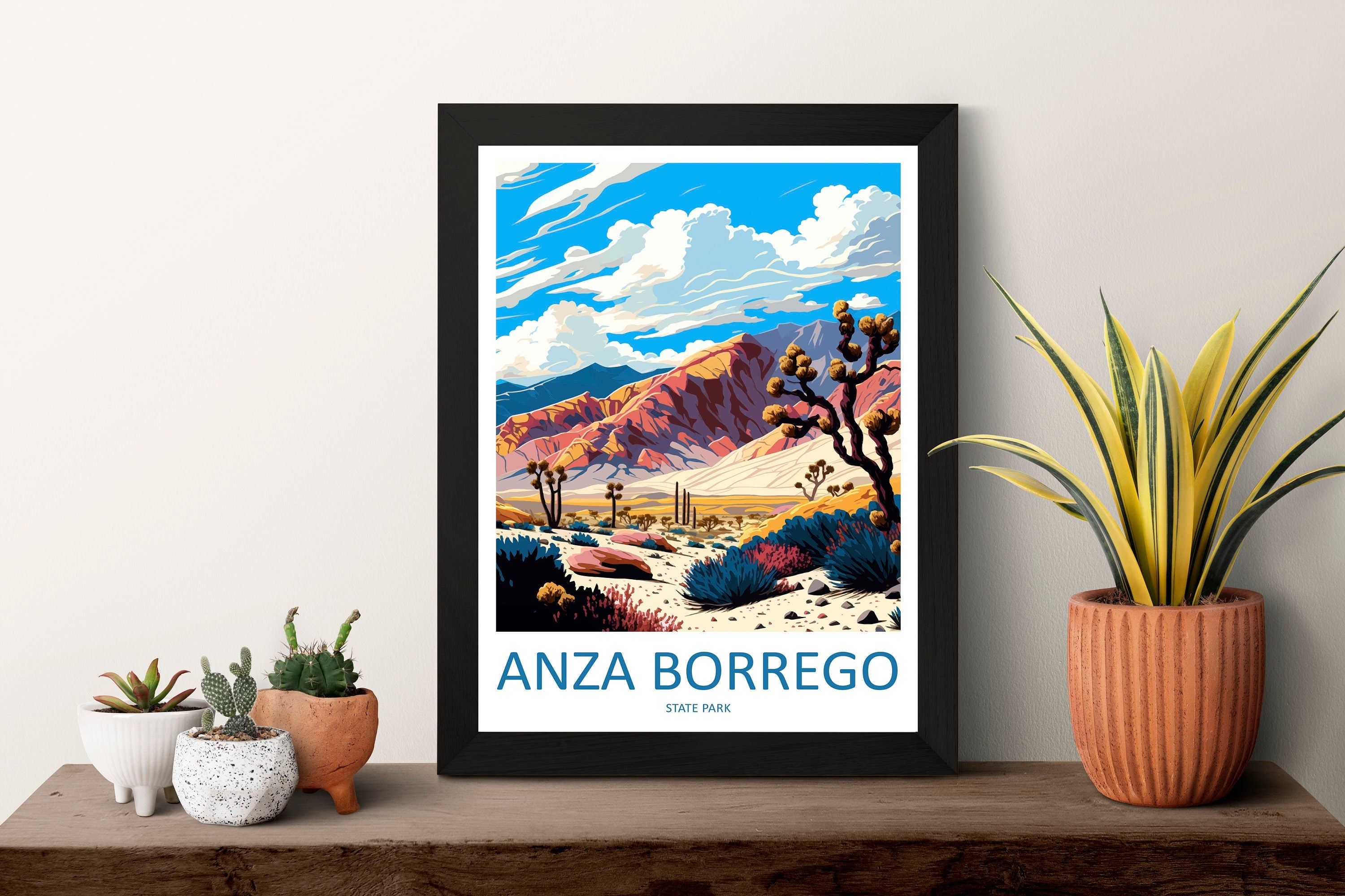 Anza Borrego Desert State Park Travel Print