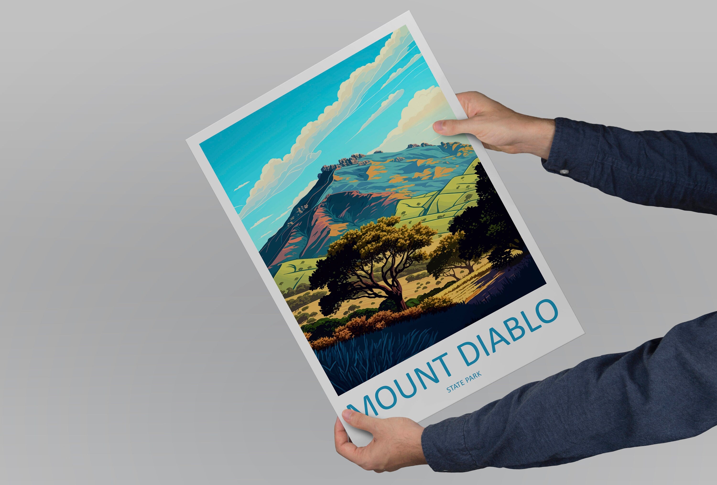 Mount Diablo State Park Travel Print