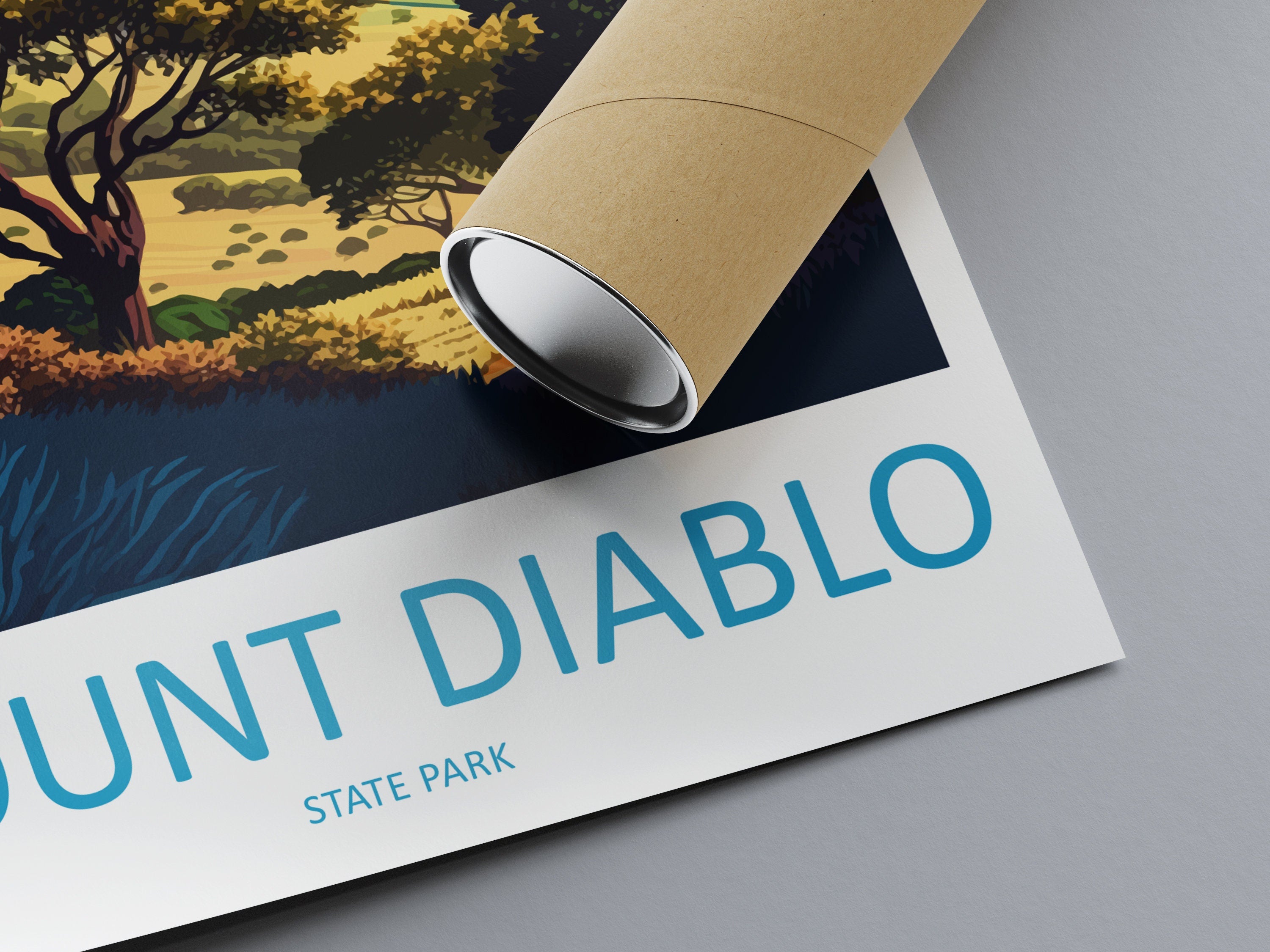 Mount Diablo State Park Travel Print