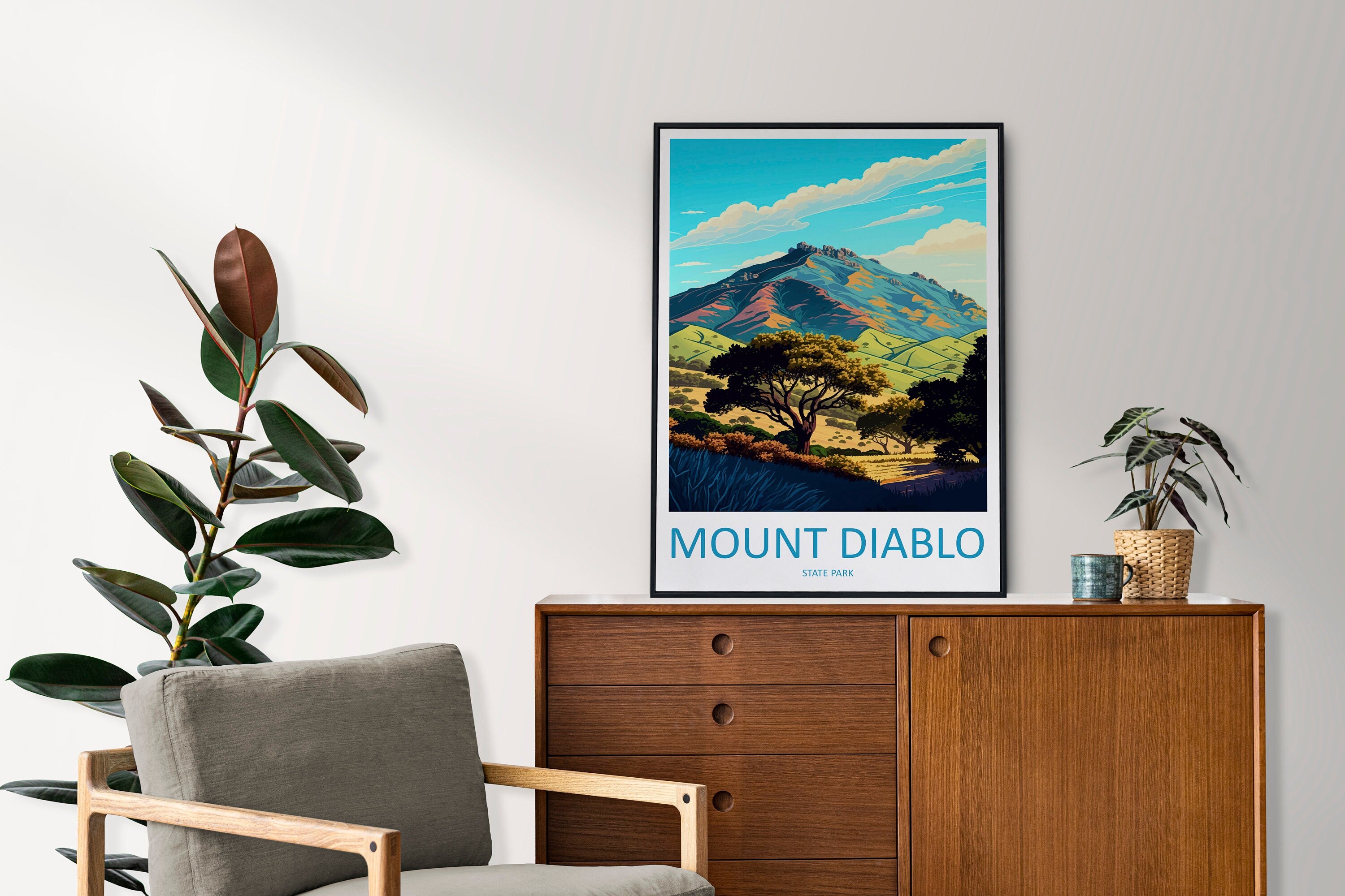 Mount Diablo State Park Travel Print